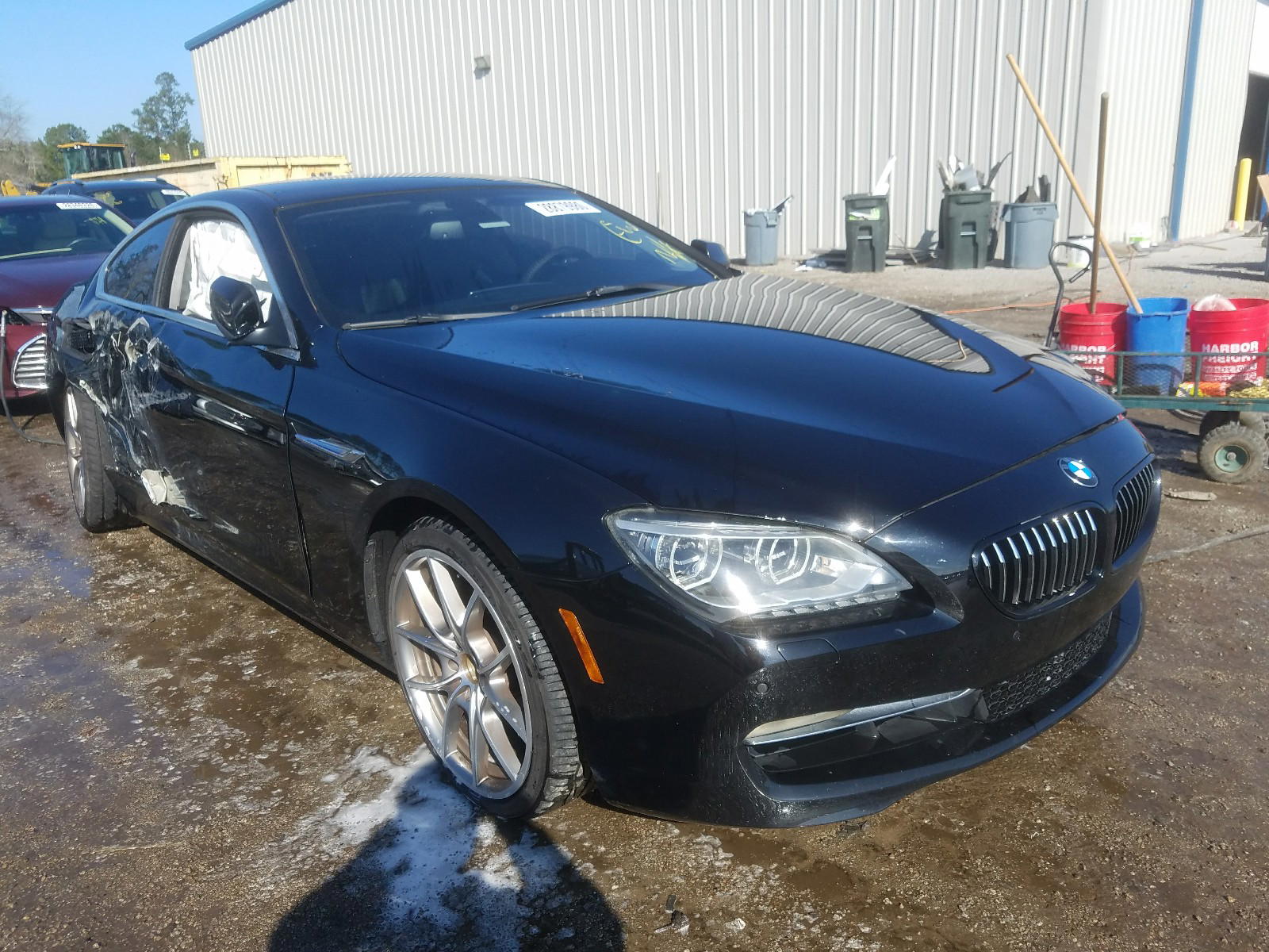 BMW 650 I 2012 with VIN WBALX3C54CC528464 - Photo from auction