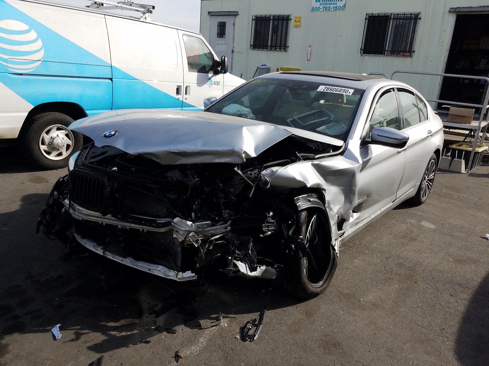 Photo 2 from auction – 2018 BMW 540 I with VIN WBAJE5C51JWA96942
