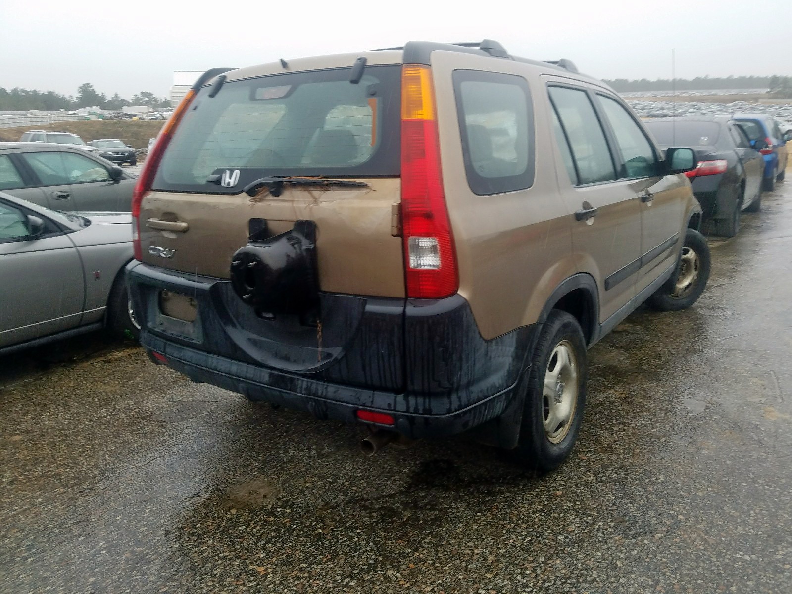 Photo 4 from auction – 2003 HONDA CR-V LX with VIN SHSRD68463U100852