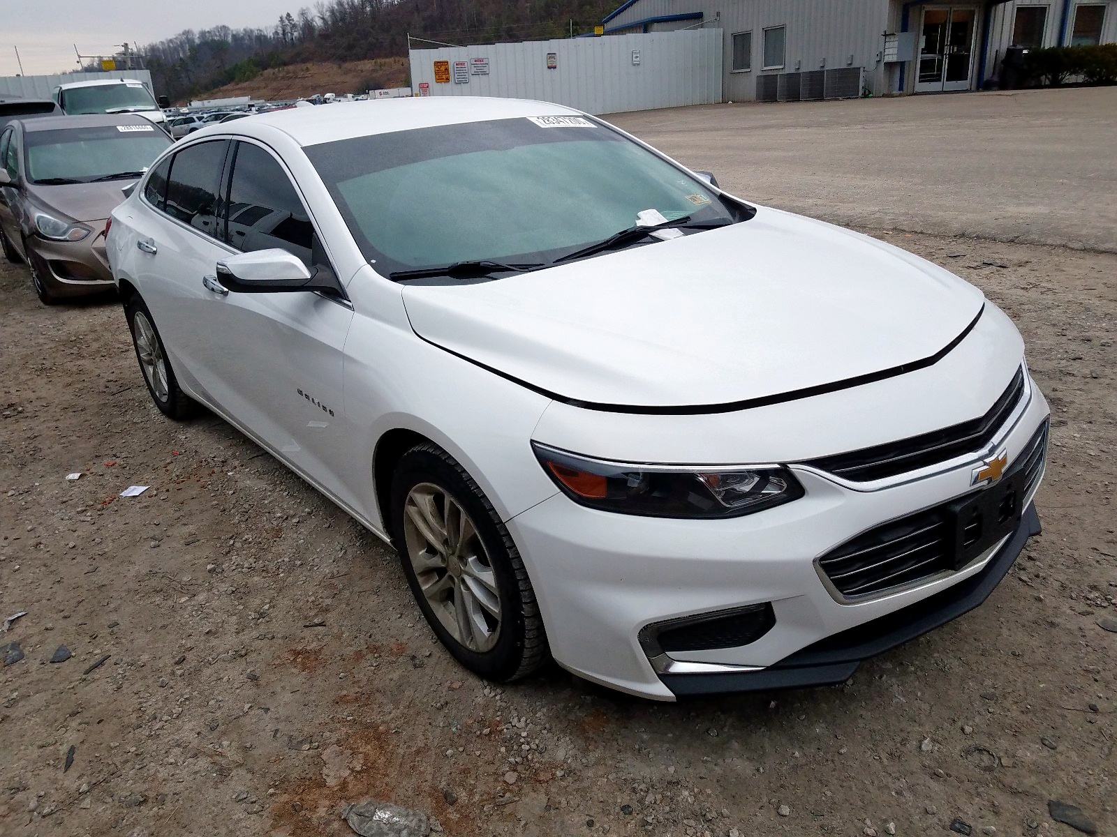 CHEVROLET MALIBU LT 2017 with VIN 1G1ZE5ST1HF254069 - Photo from auction