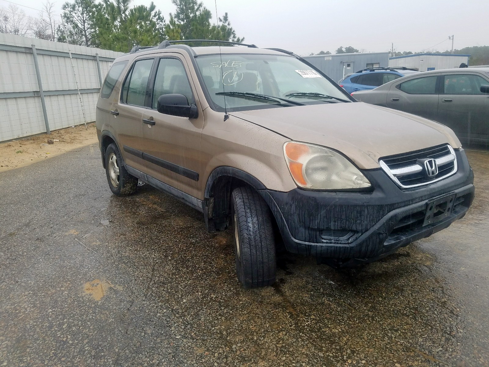 HONDA CR-V LX 2003 with VIN SHSRD68463U100852 - Photo from auction