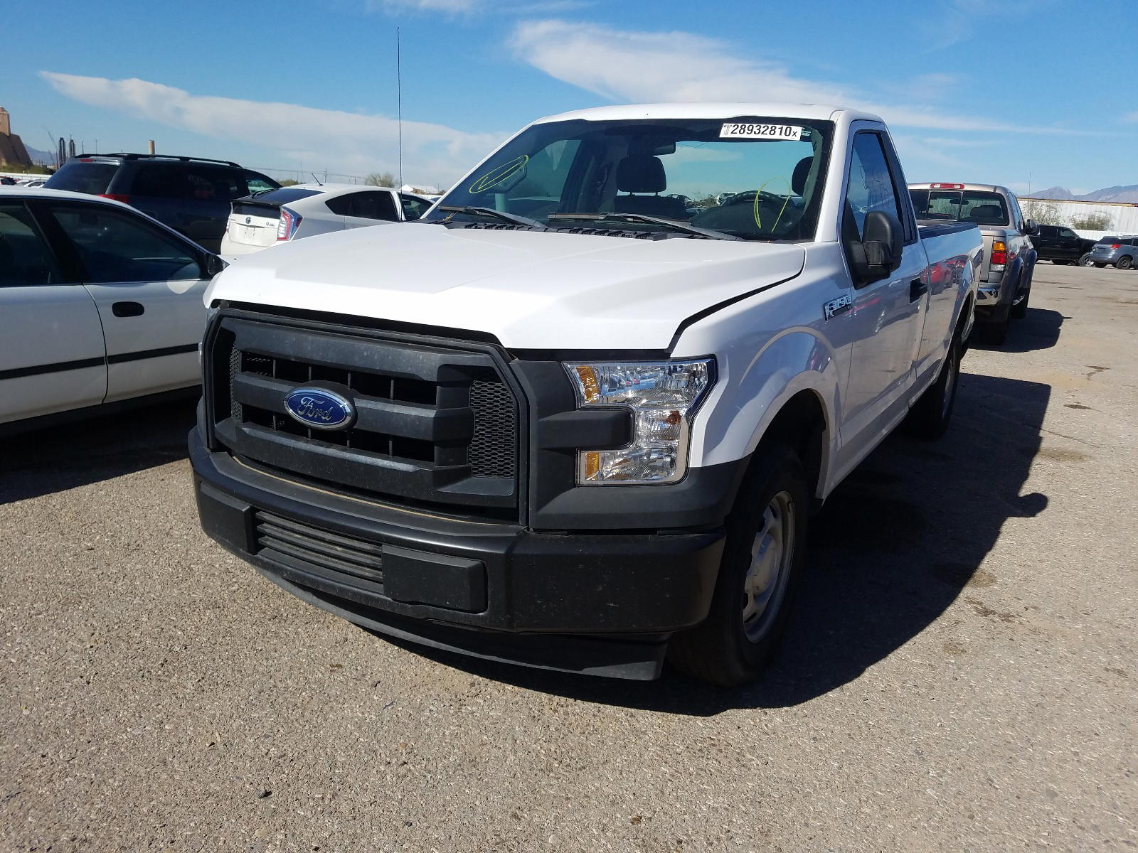 Photo 2 from auction – 2017 FORD F150 with VIN 1FTMF1C83HKE52161