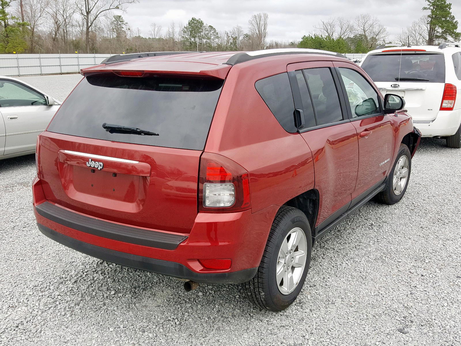 Photo 4 from auction – 2014 JEEP COMPASS SP with VIN 1C4NJCBA1ED925106