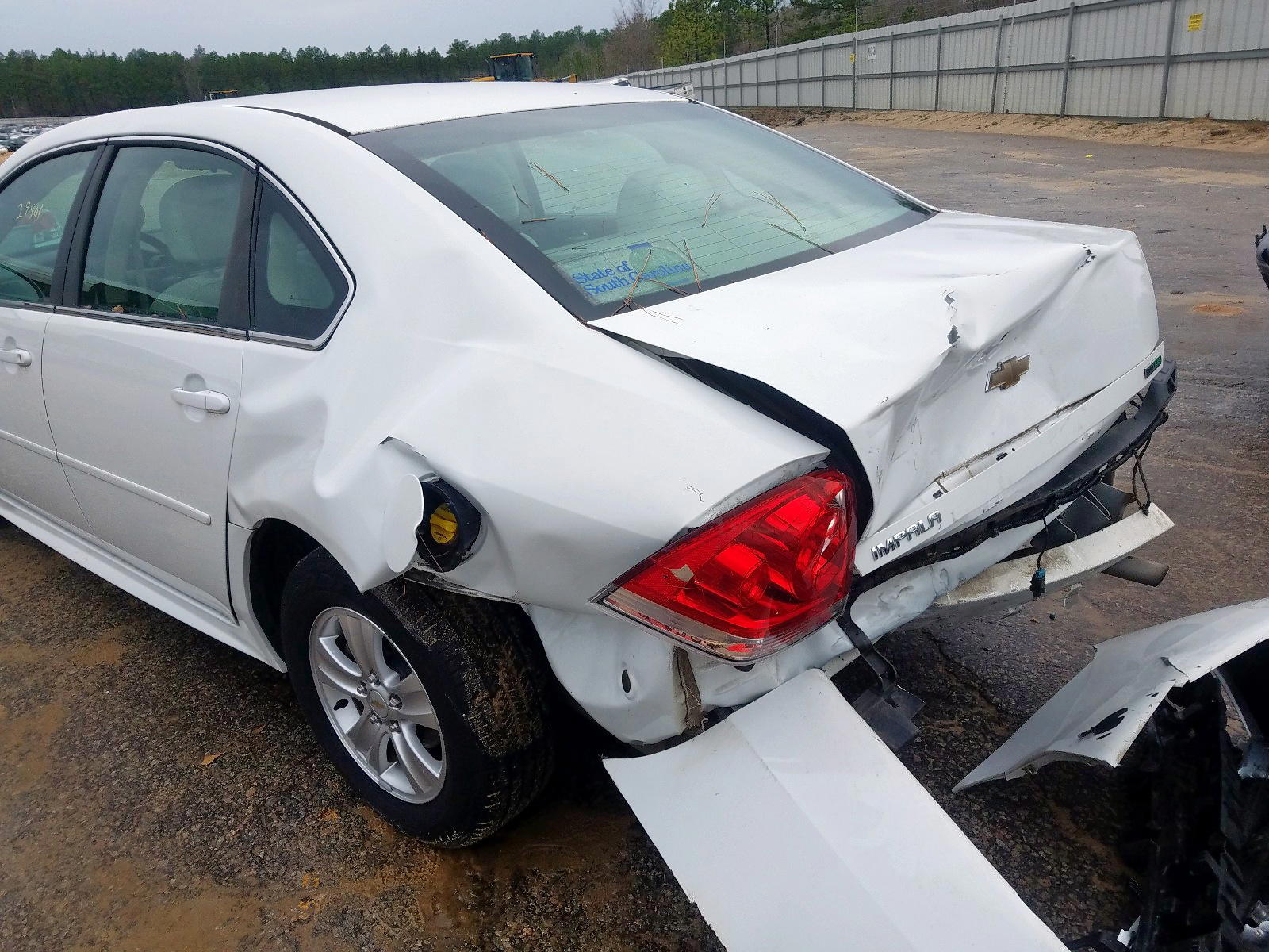 Photo 9 from auction – 2013 CHEVROLET IMPALA LS with VIN 2G1WF5E39D1266967