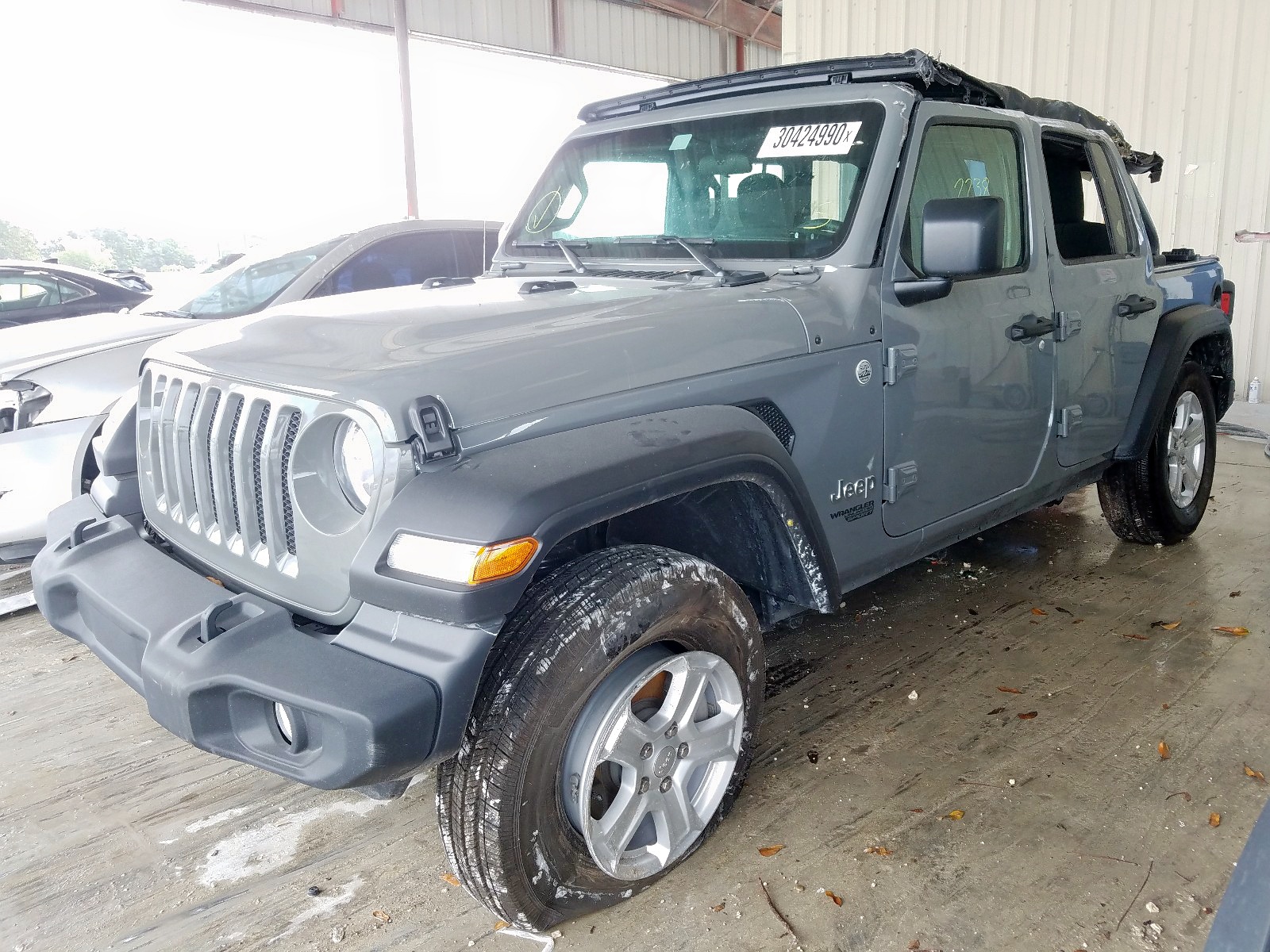 Photo 2 from auction – 2019 JEEP WRANGLER U with VIN 1C4HJXDG3KW678970