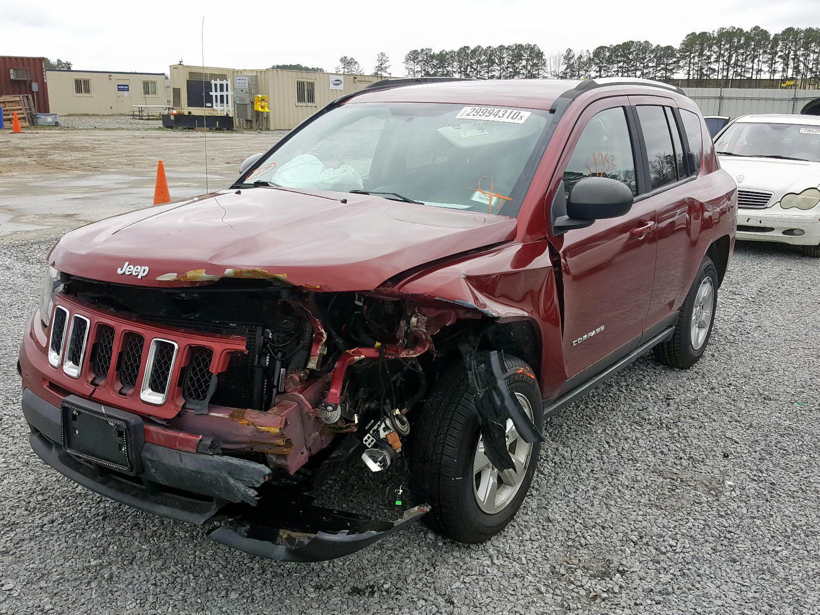Photo 2 from auction – 2014 JEEP COMPASS SP with VIN 1C4NJCBA1ED925106