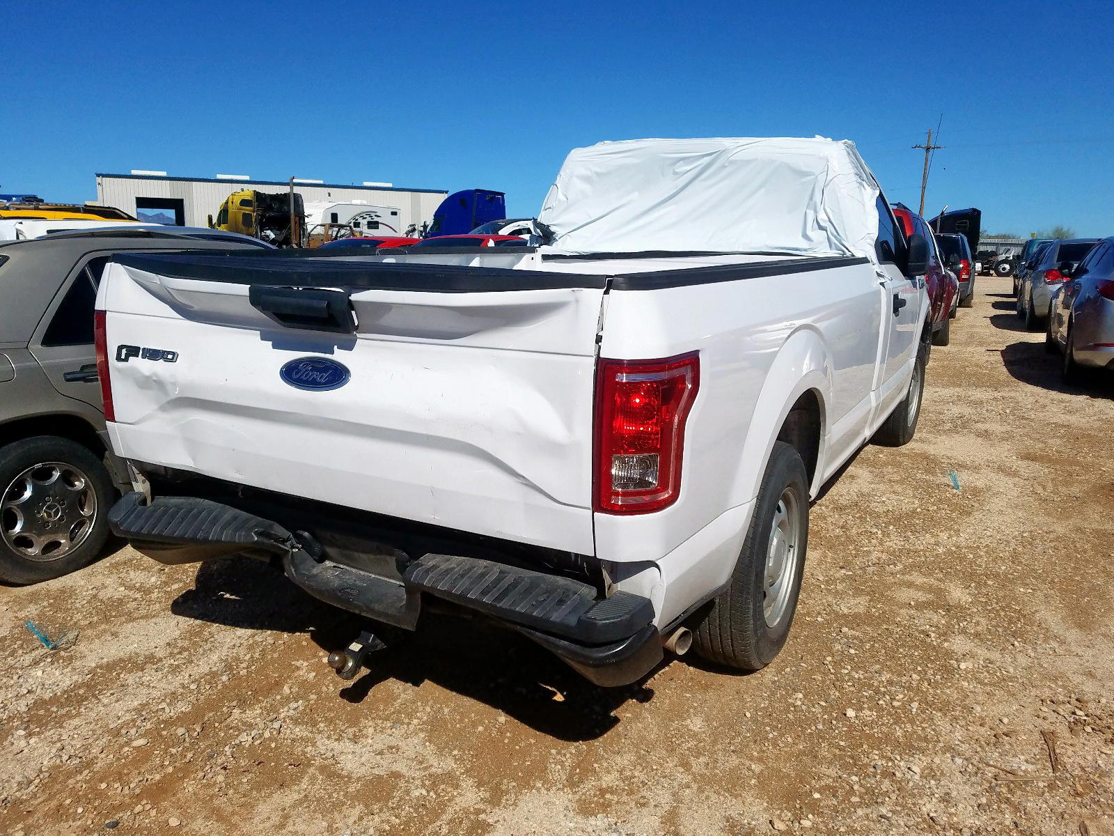 Photo 4 from auction – 2017 FORD F150 with VIN 1FTMF1C83HKE52161