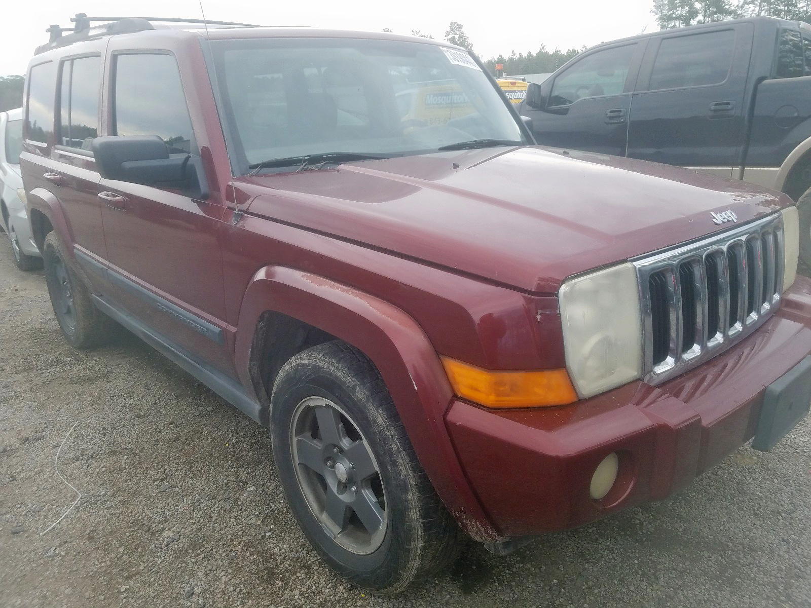 Photo 19 from auction – 2007 JEEP COMMANDER with VIN 1J8HH48KX7C607792