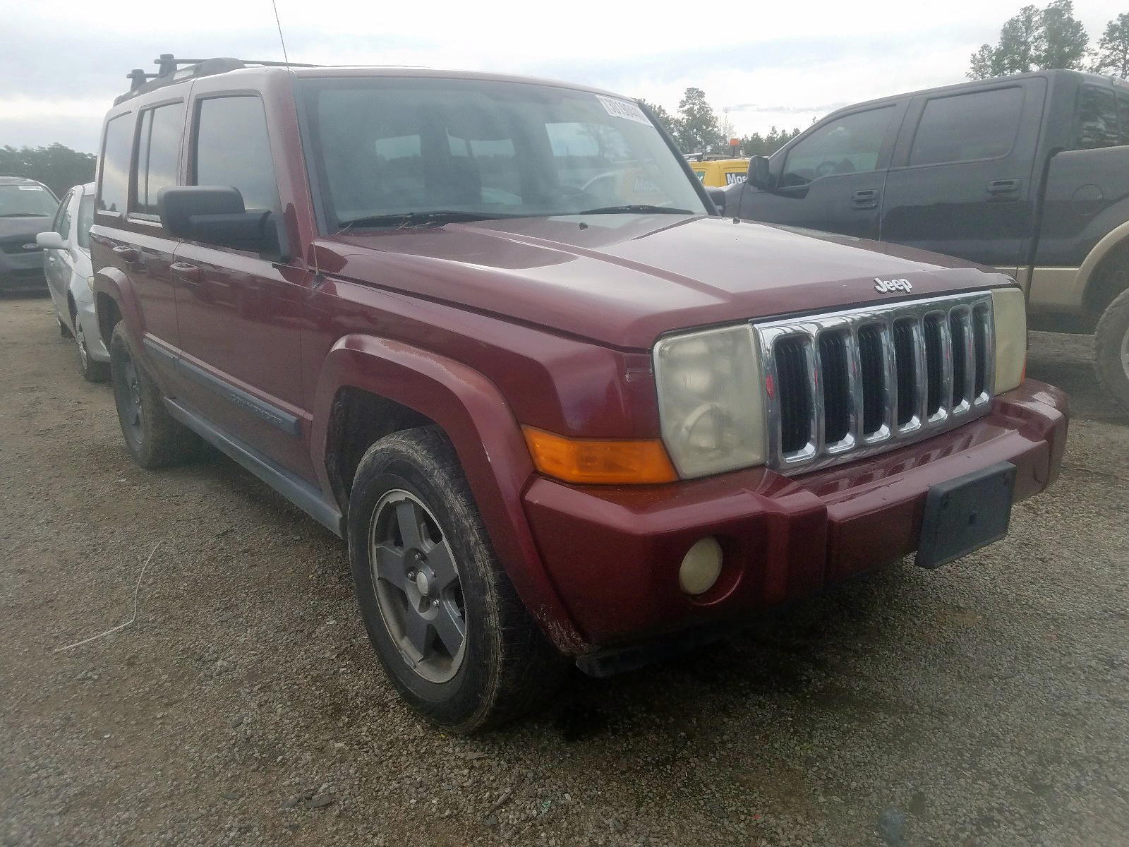 Photo 11 from auction – 2007 JEEP COMMANDER with VIN 1J8HH48KX7C607792