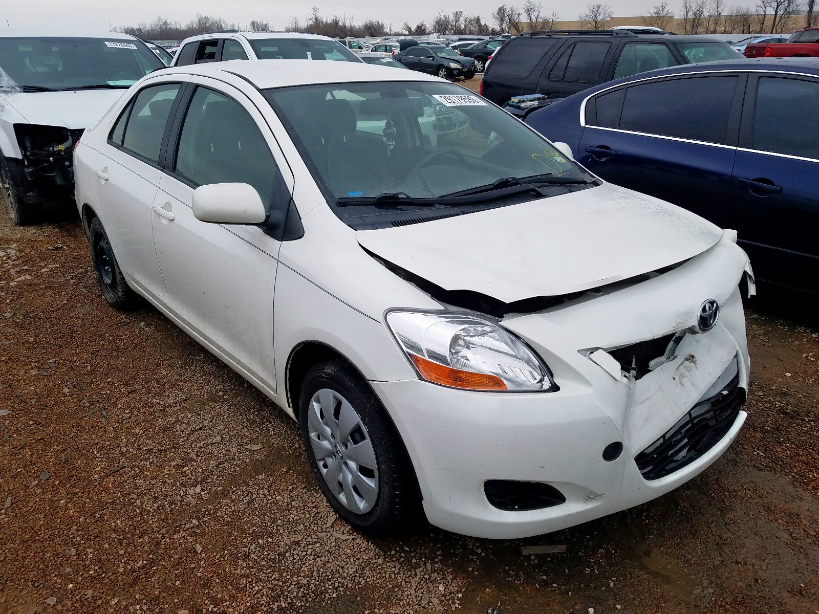 TOYOTA YARIS 2010 with VIN JTDBT4K30A1377230 - Photo from auction