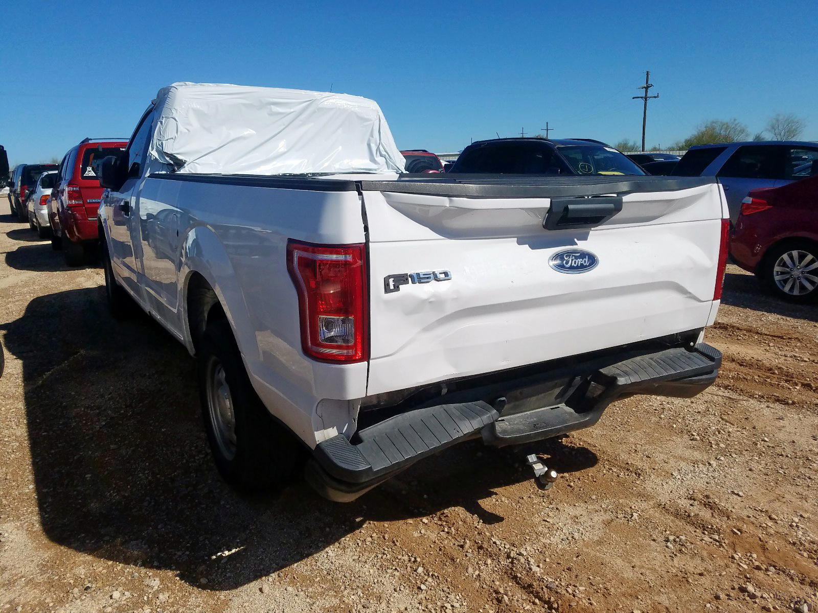 Photo 3 from auction – 2017 FORD F150 with VIN 1FTMF1C83HKE52161