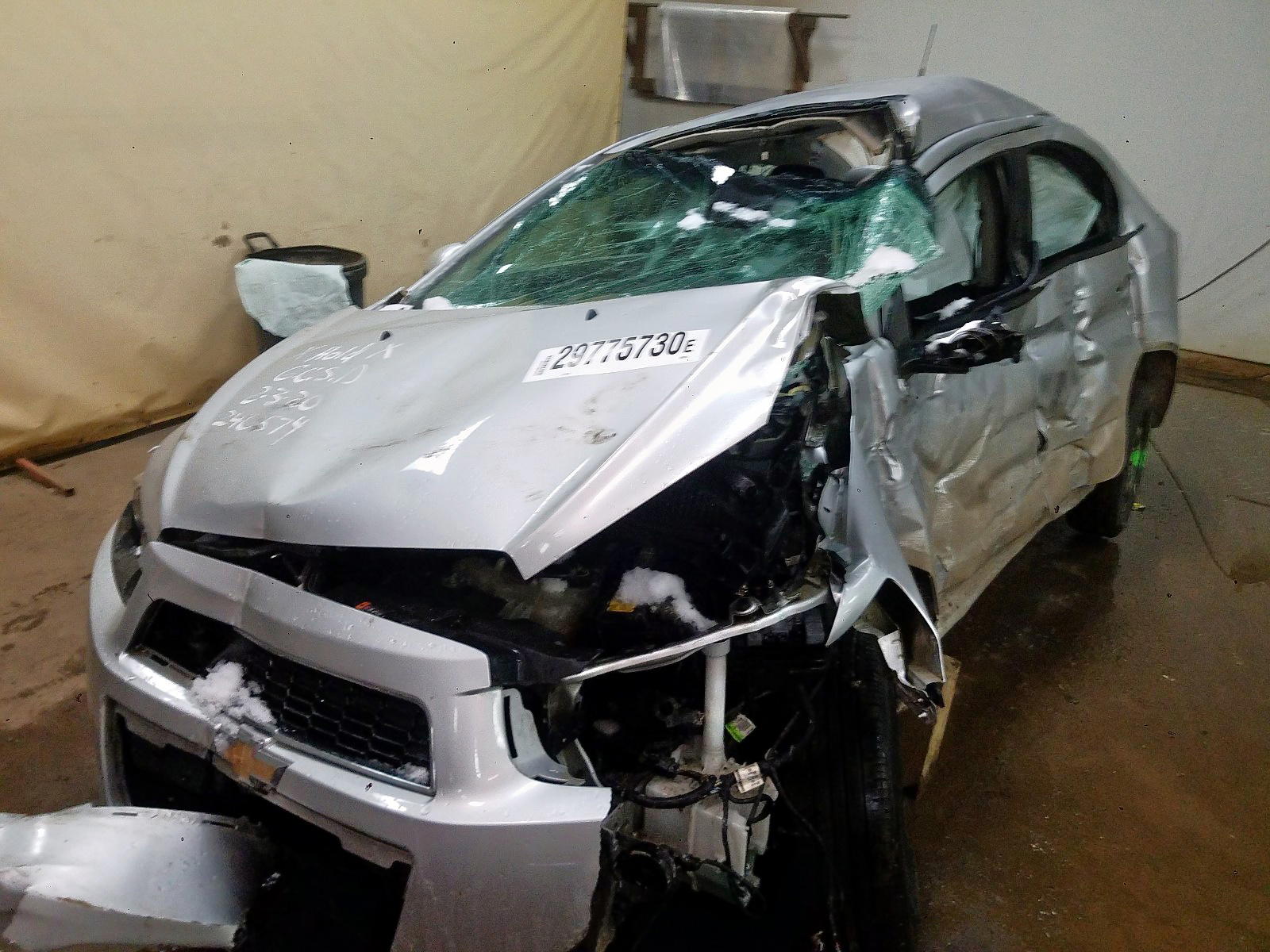 Photo 9 from auction – 2013 CHEVROLET SONIC LS with VIN 1G1JA5SH7D4240574