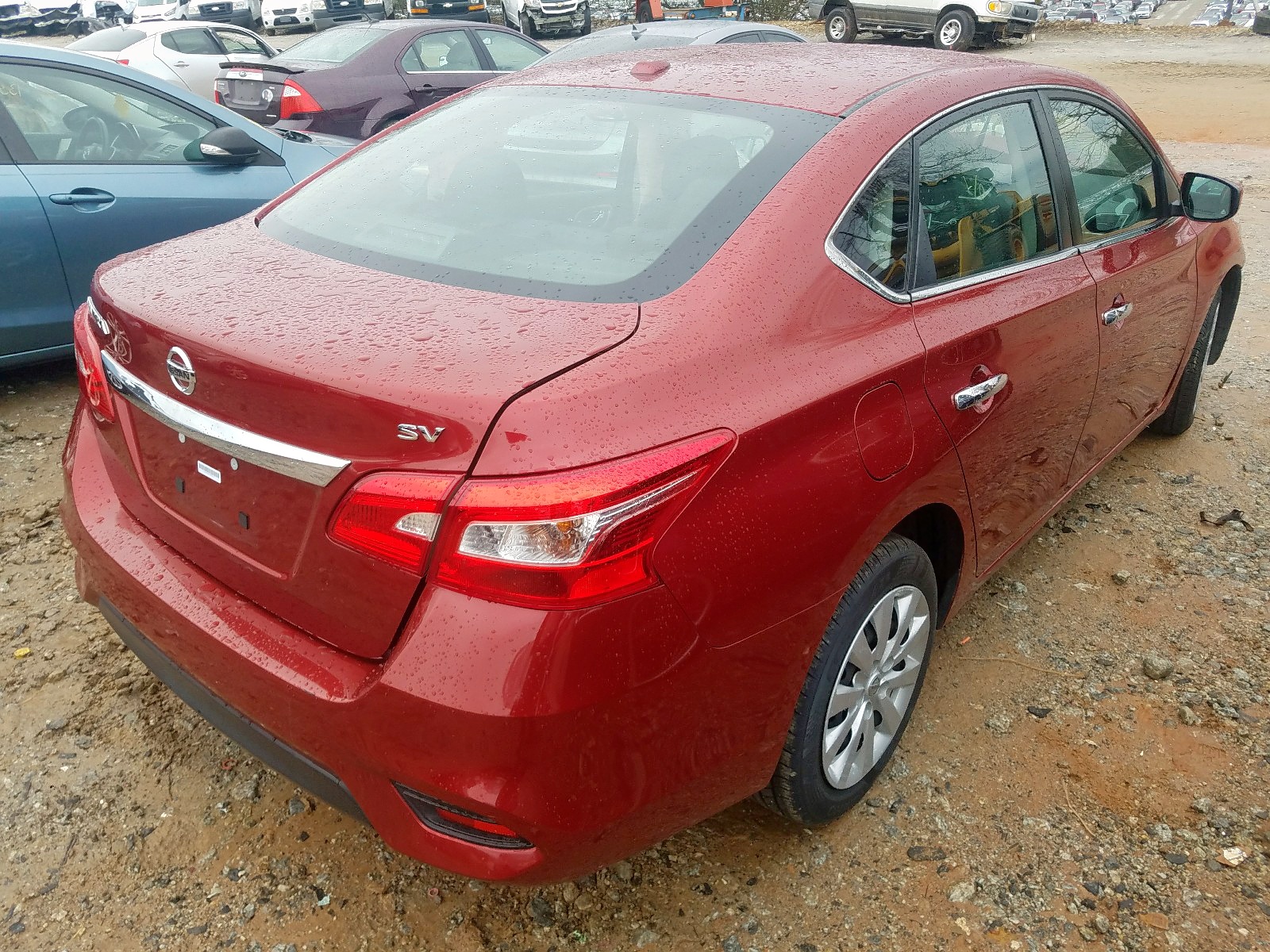 Photo 4 from auction – 2017 NISSAN SENTRA S with VIN 3N1AB7AP9HL685541