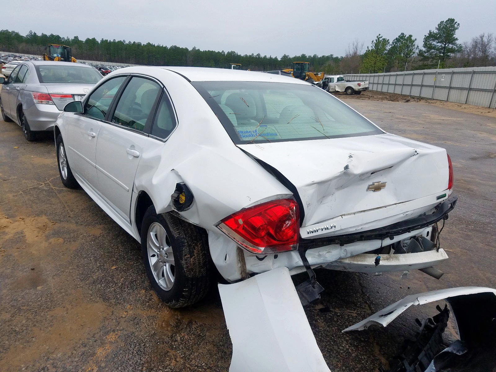 Photo 3 from auction – 2013 CHEVROLET IMPALA LS with VIN 2G1WF5E39D1266967