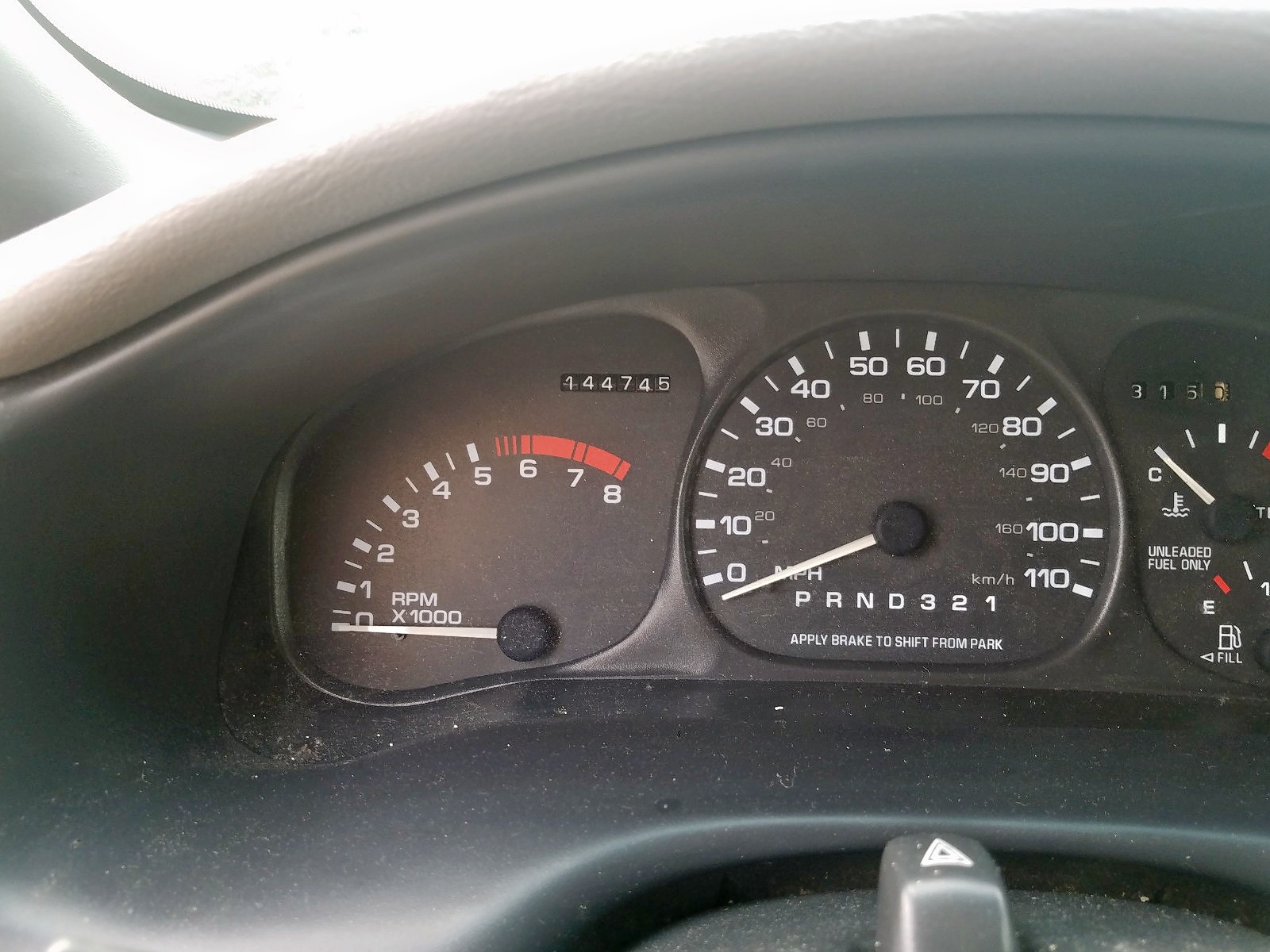 Photo 8 from auction – 1999 OLDSMOBILE SILHOUETTE with VIN 1GHDX03E1XD150314