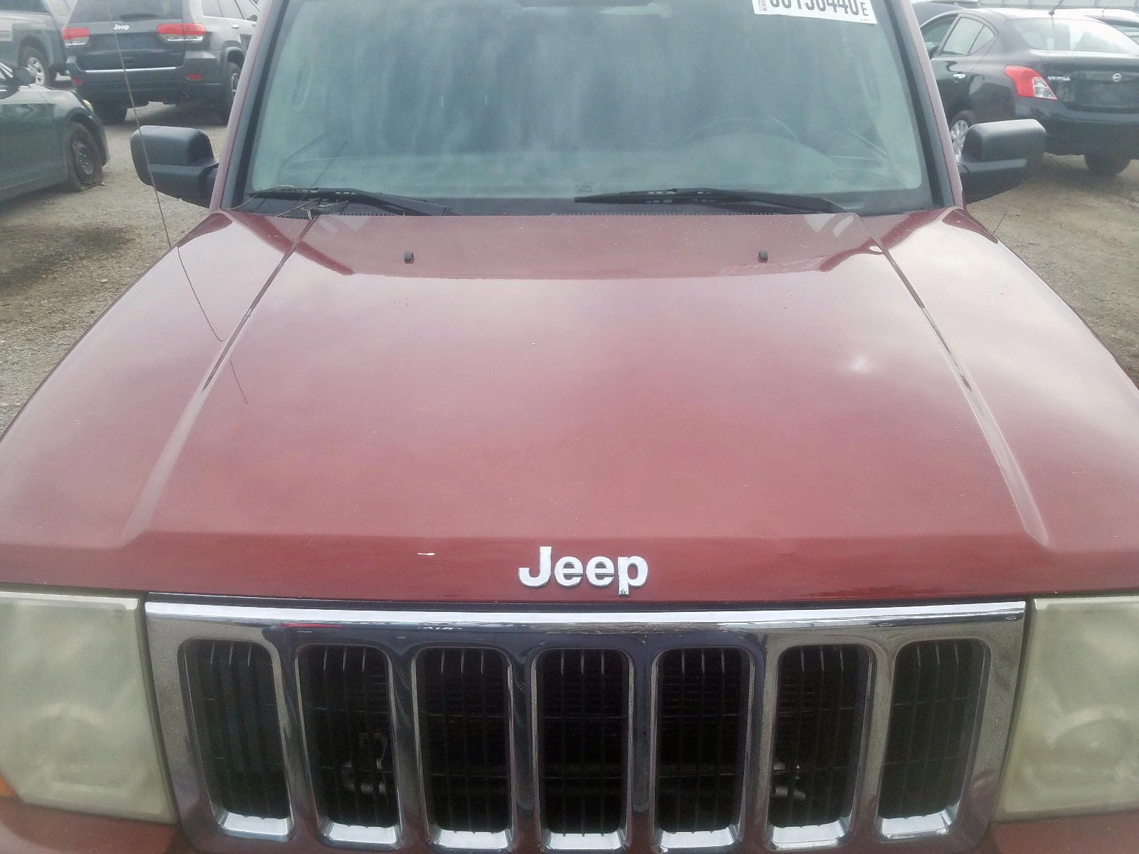Photo 17 from auction – 2007 JEEP COMMANDER with VIN 1J8HH48KX7C607792