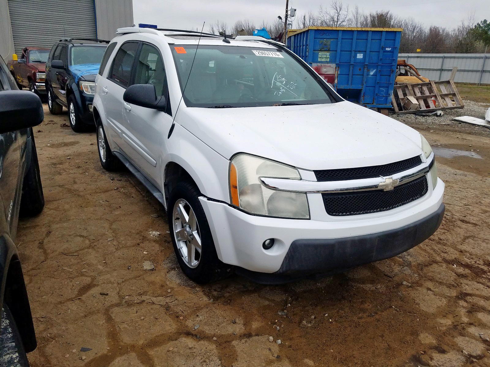 CHEVROLET EQUINOX LT 2005 with VIN 2CNDL73F756051796 - Photo from auction