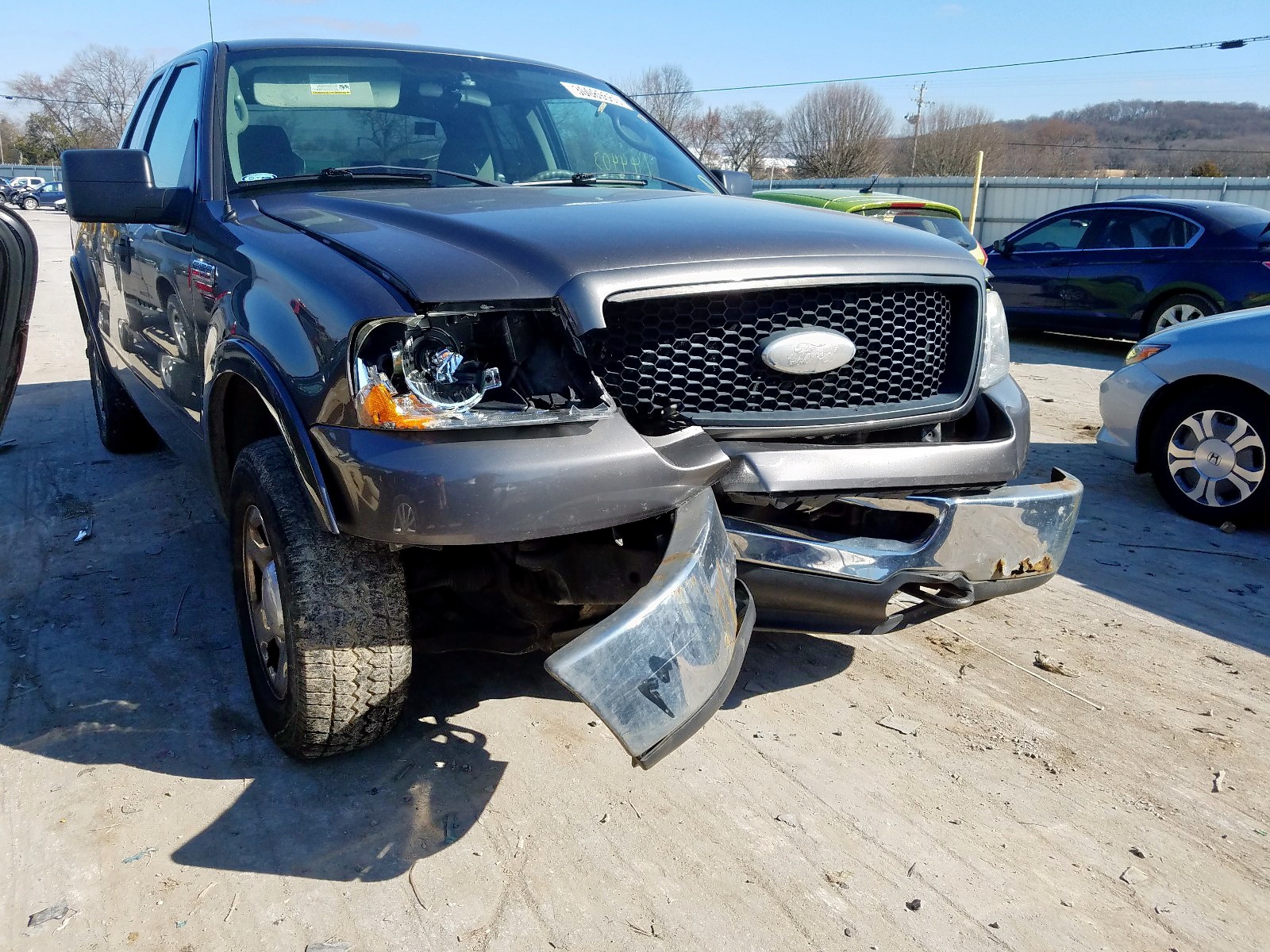 FORD F150 2006 with VIN 1FTPX14556KC01203 - Photo from auction