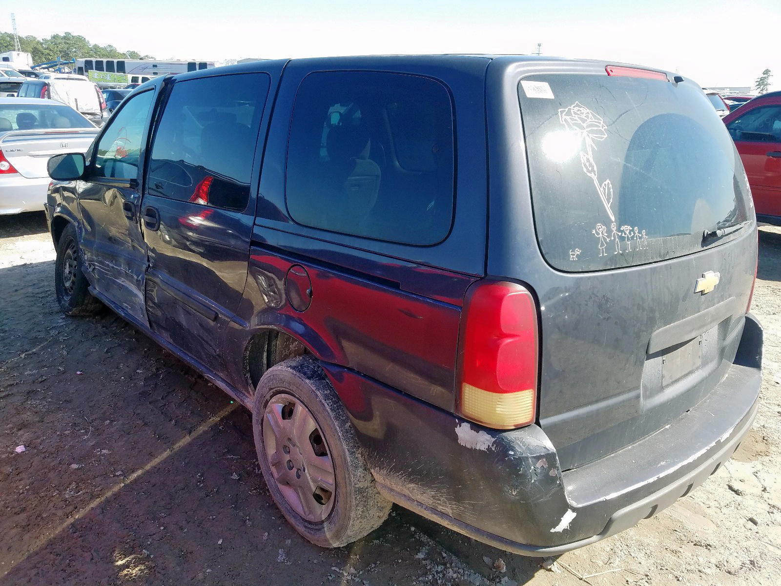 Photo 3 from auction – 2008 CHEVROLET UPLANDER with VIN 1GNDV23W58D120788