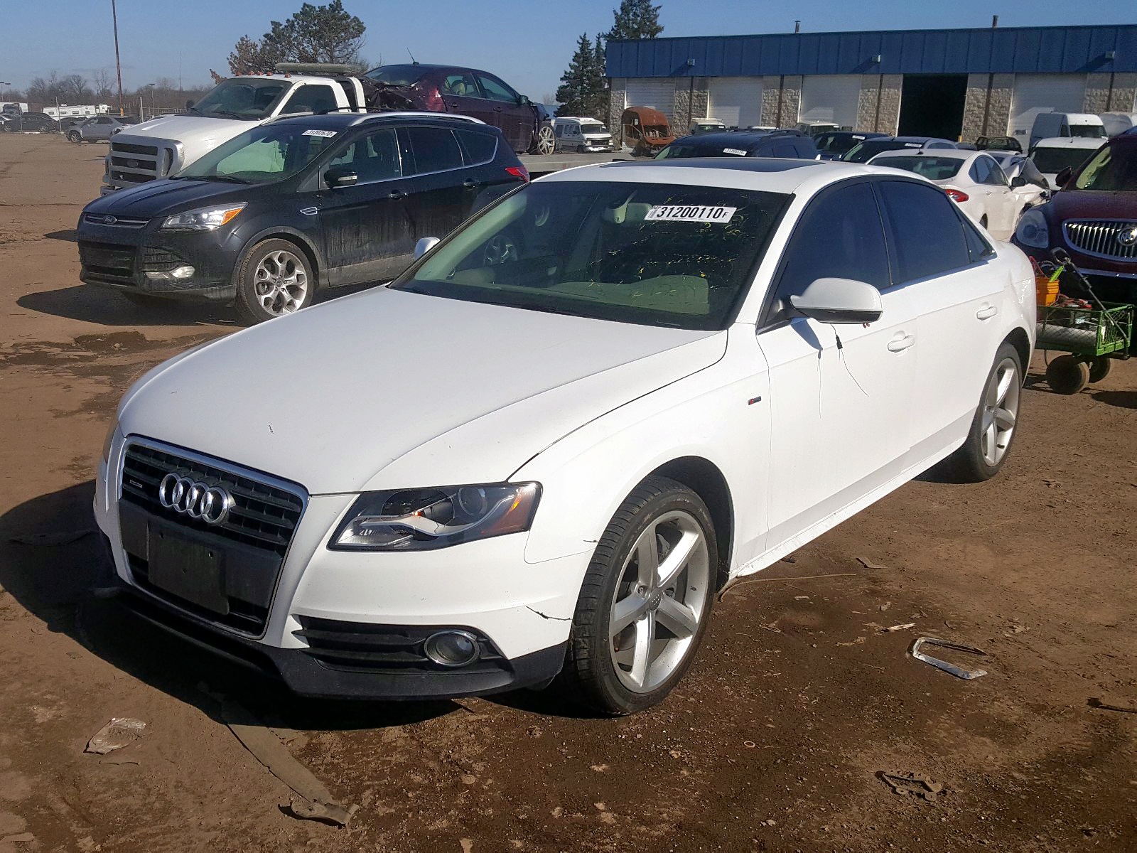 Photo 2 from auction – 2012 AUDI A4 PRESTIG with VIN WAUKFAFL7CN017350