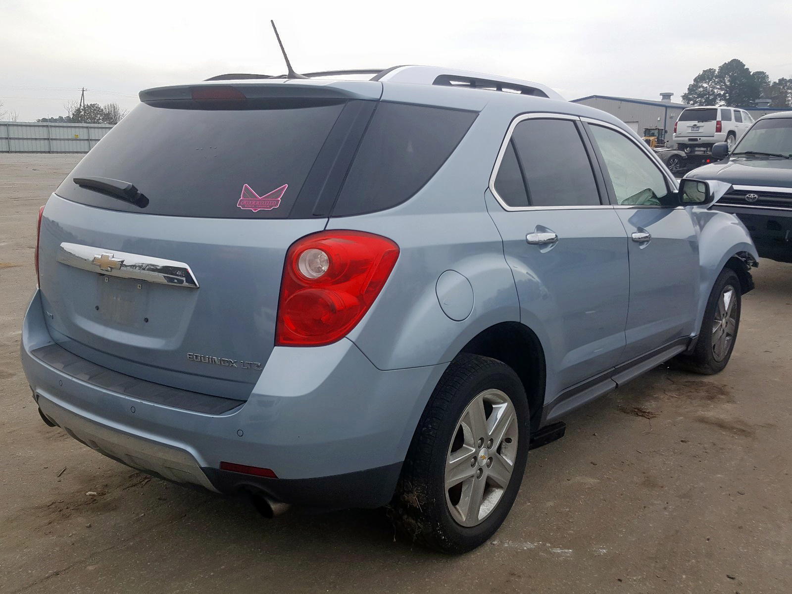 Photo 4 from auction – 2014 CHEVROLET EQUINOX LT with VIN 2GNFLHE35E6111099