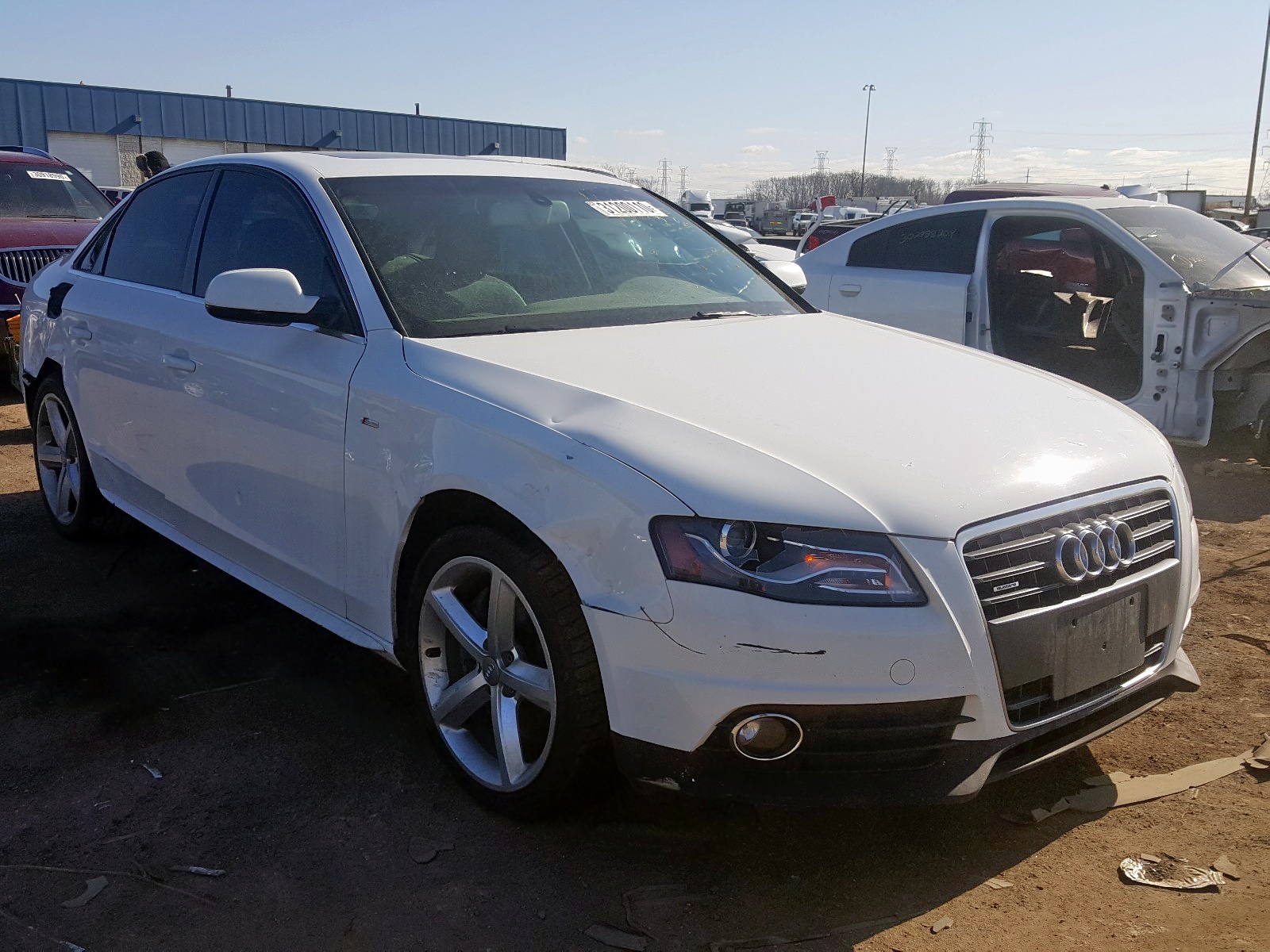AUDI A4 PRESTIG 2012 with VIN WAUKFAFL7CN017350 - Photo from auction