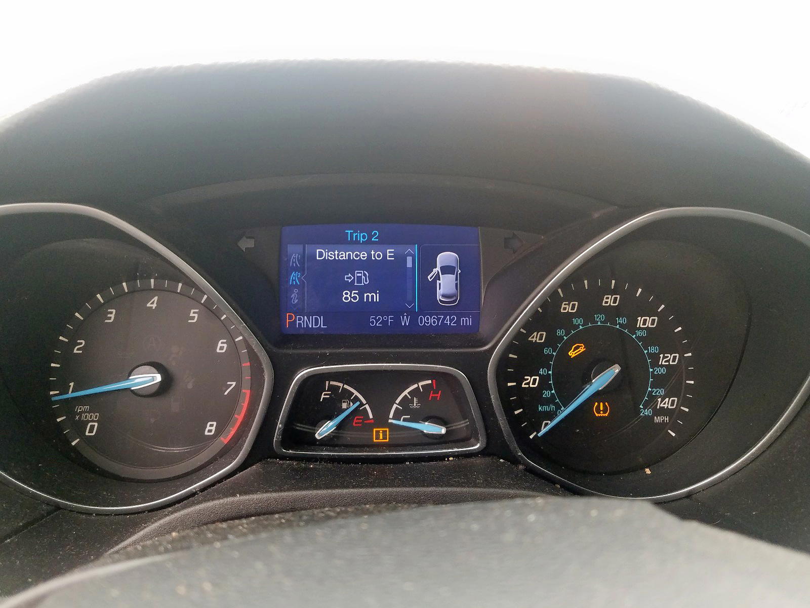 Photo 8 from auction – 2013 FORD FOCUS SE with VIN 1FADP3F29DL162386