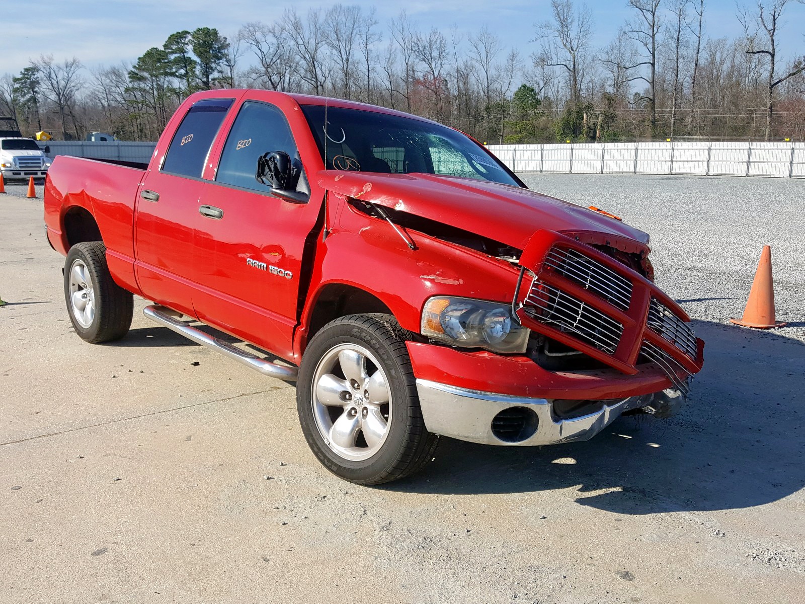 DODGE RAM 1500 S 2004 with VIN 1D7HA18NX4S765416 - Photo from auction
