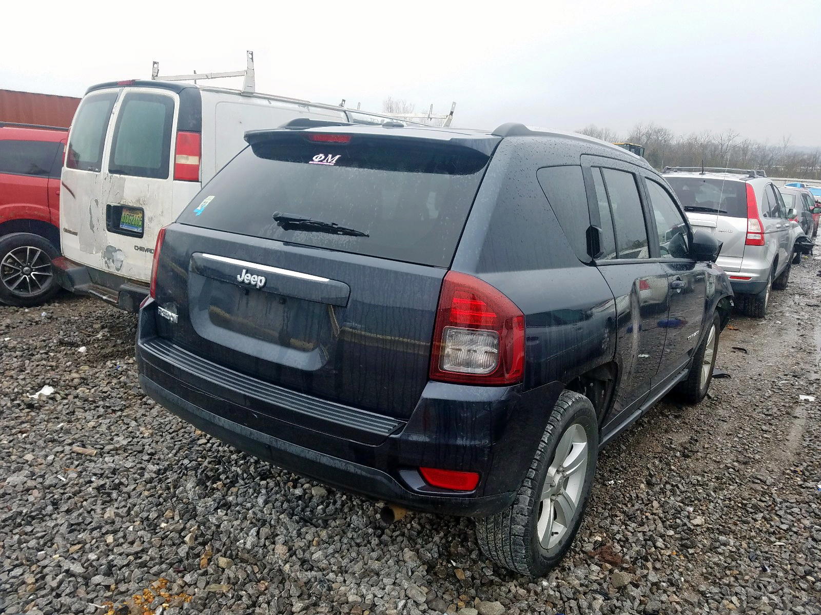 Photo 4 from auction – 2014 JEEP COMPASS SP with VIN 1C4NJCBB5ED754479