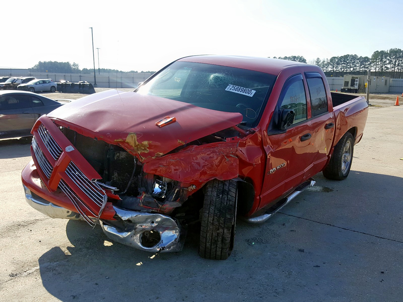 Photo 2 from auction – 2004 DODGE RAM 1500 S with VIN 1D7HA18NX4S765416