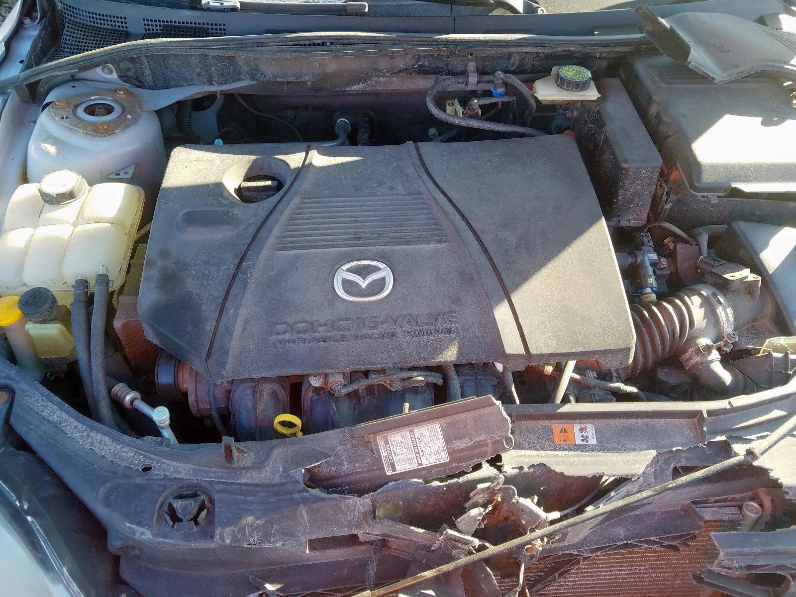 Photo 7 from auction – 2005 MAZDA 3 HATCHBAC with VIN JM1BK343851238656