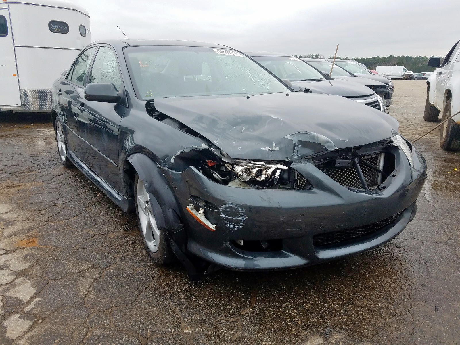 MAZDA 6 I 2005 with VIN 1YVHP80C455M25703 - Photo from auction