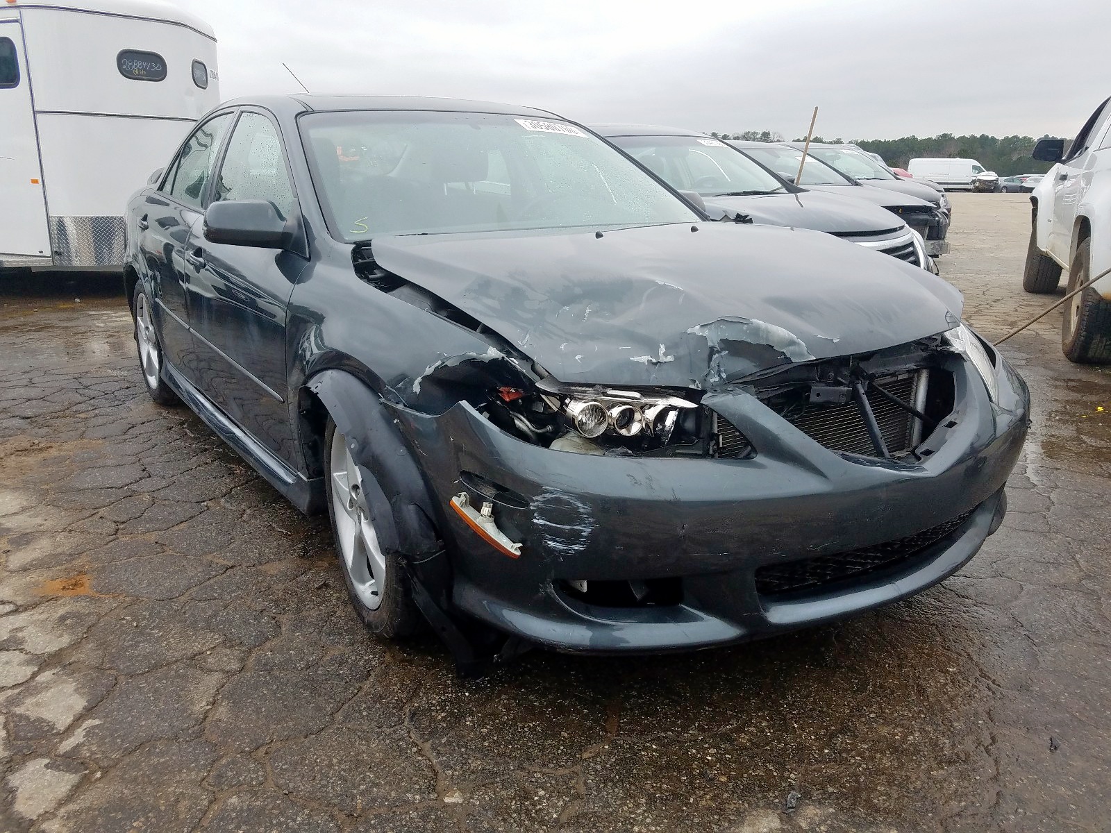 MAZDA 6 I 2005 с VIN 1YVHP80C455M25703 - Фото с аукциона