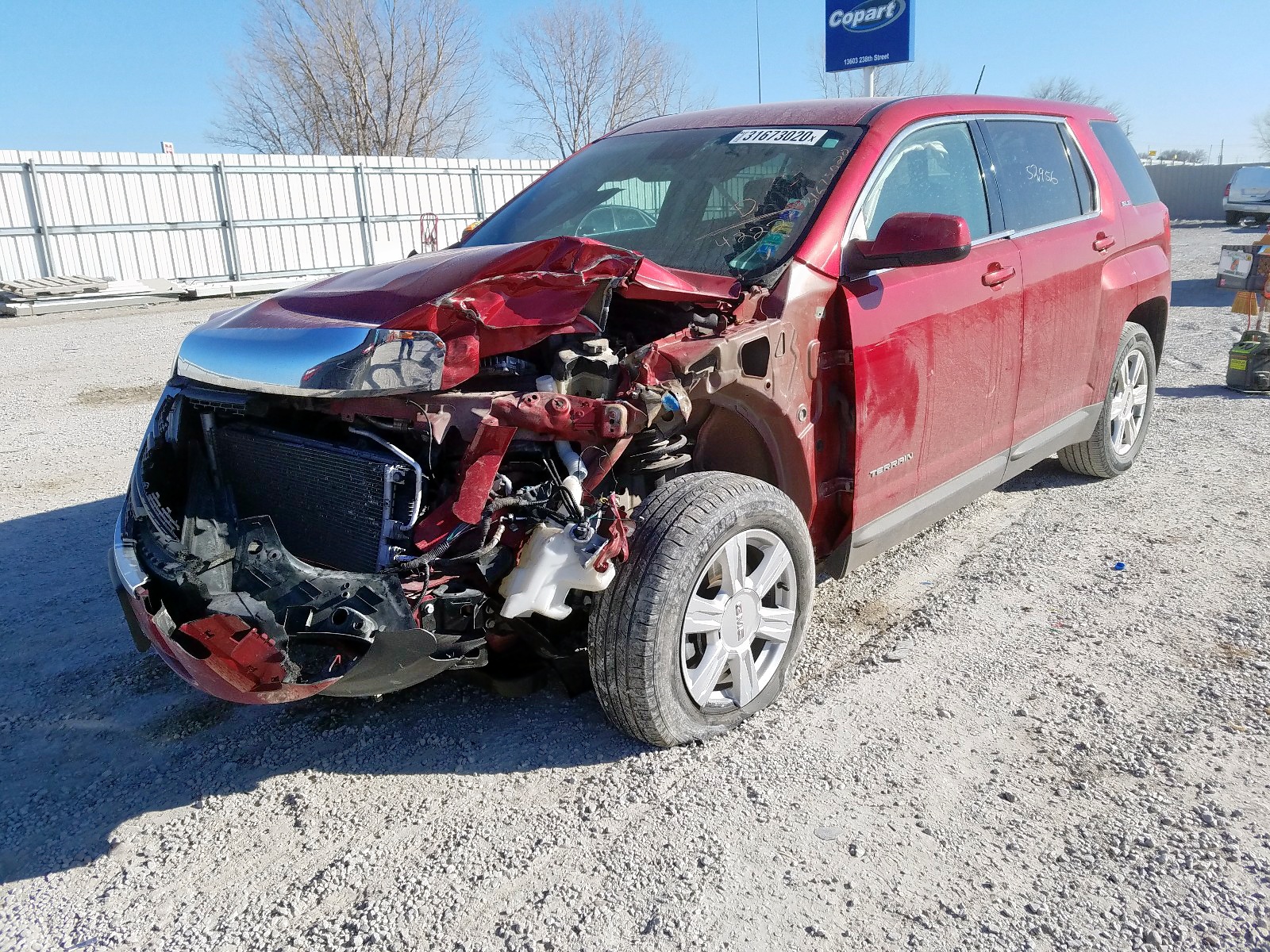 Foto 2 de la subasta – 2015 GMC TERRAIN SL con VIN 2GKALMEK7F6404222