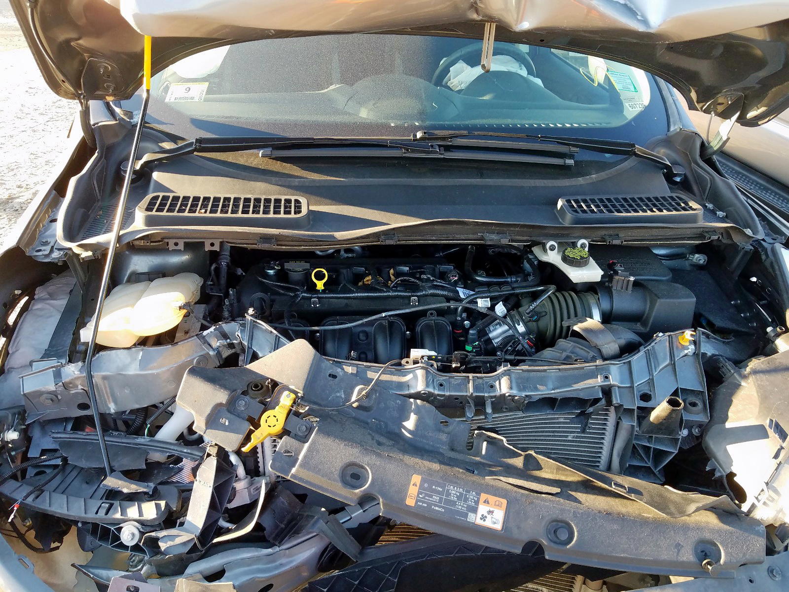 Photo 7 from auction – 2014 FORD ESCAPE S with VIN 1FMCU0F77EUE07413