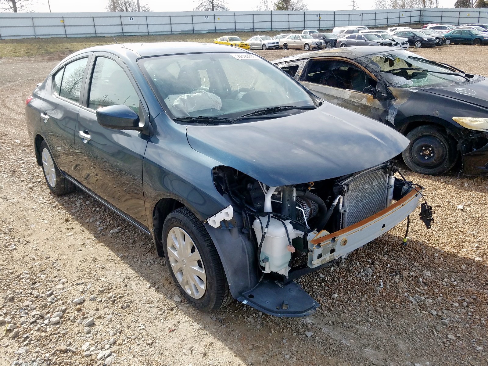 Photo 1 from auction – 2017 NISSAN VERSA S with VIN 3N1CN7AP6HL897006