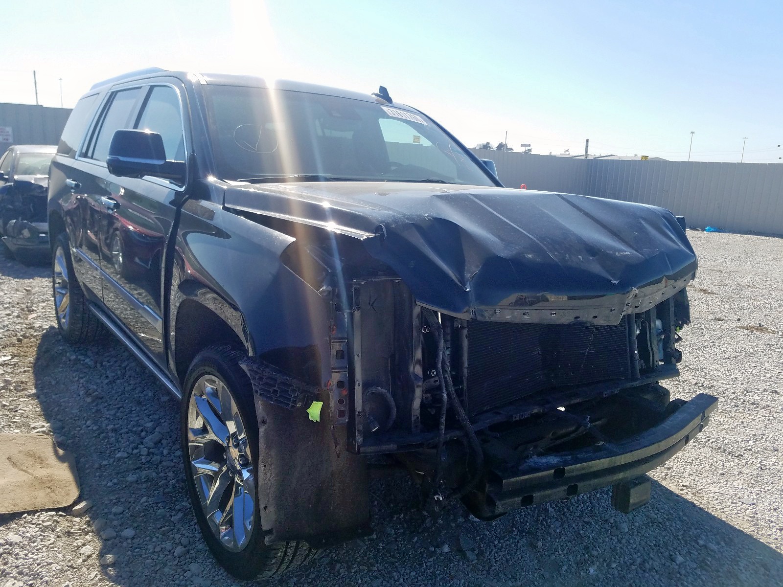 CADILLAC ESCALADE P 2018 with VIN 1GYS4DKJ7JR266763 - Photo from auction