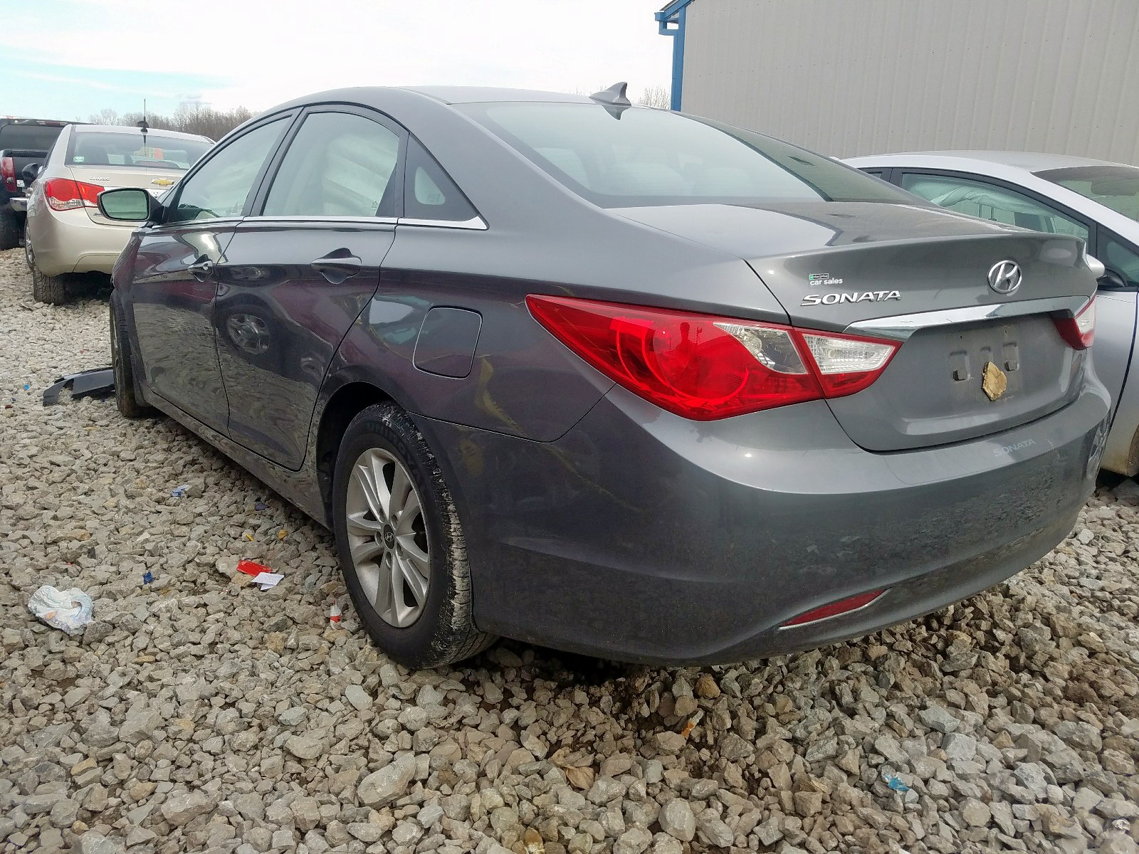 Photo 3 from auction – 2012 HYUNDAI SONATA GLS with VIN 5NPEB4AC9CH443691