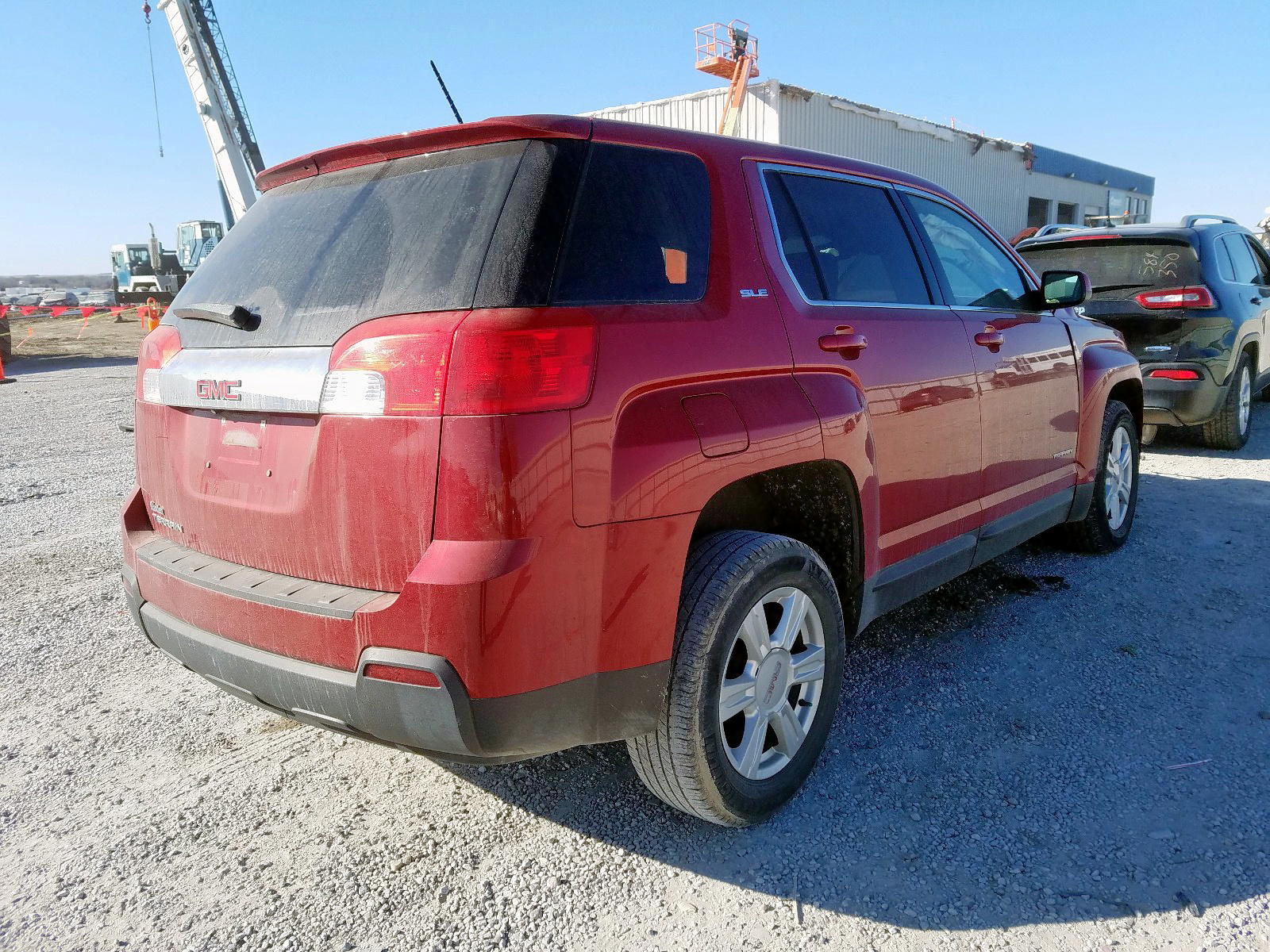 Photo 4 from auction – 2015 GMC TERRAIN SL with VIN 2GKALMEK7F6404222