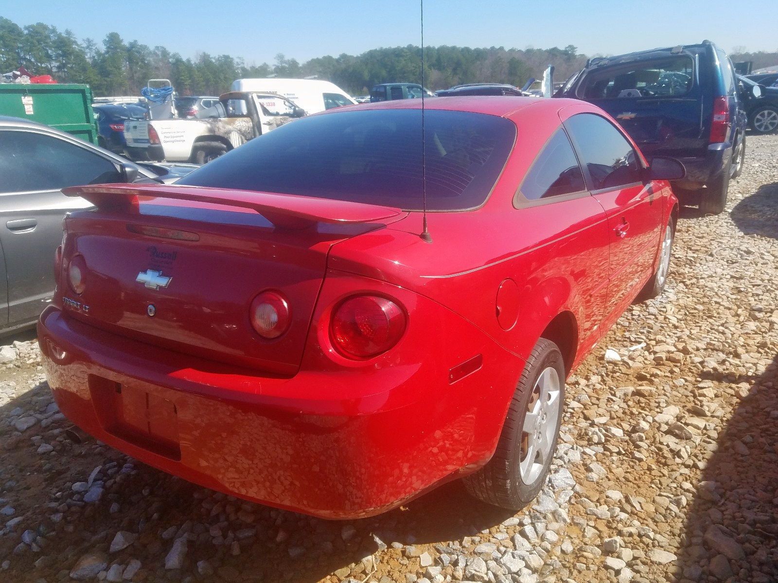 Photo 4 from auction – 2007 CHEVROLET COBALT LT with VIN 1G1AL15FX77254923