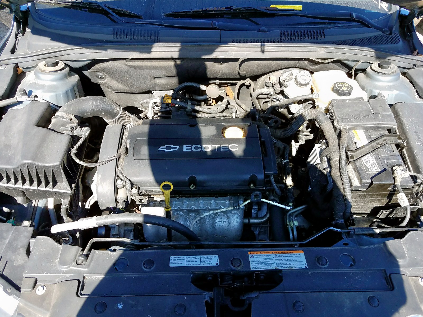 Photo 7 from auction – 2012 CHEVROLET CRUZE LS with VIN 1G1PC5SH1C7340879