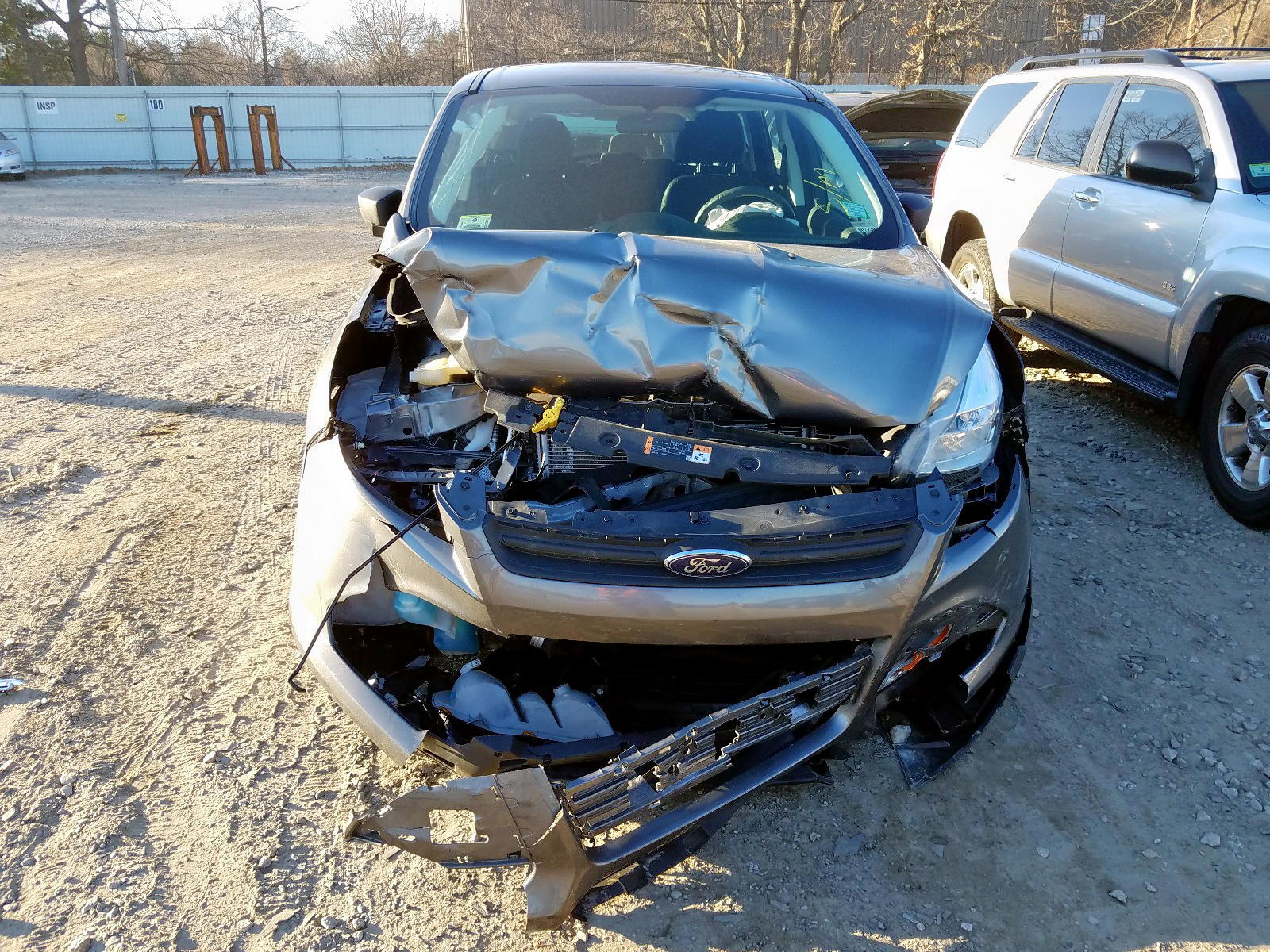 Photo 9 from auction – 2014 FORD ESCAPE S with VIN 1FMCU0F77EUE07413