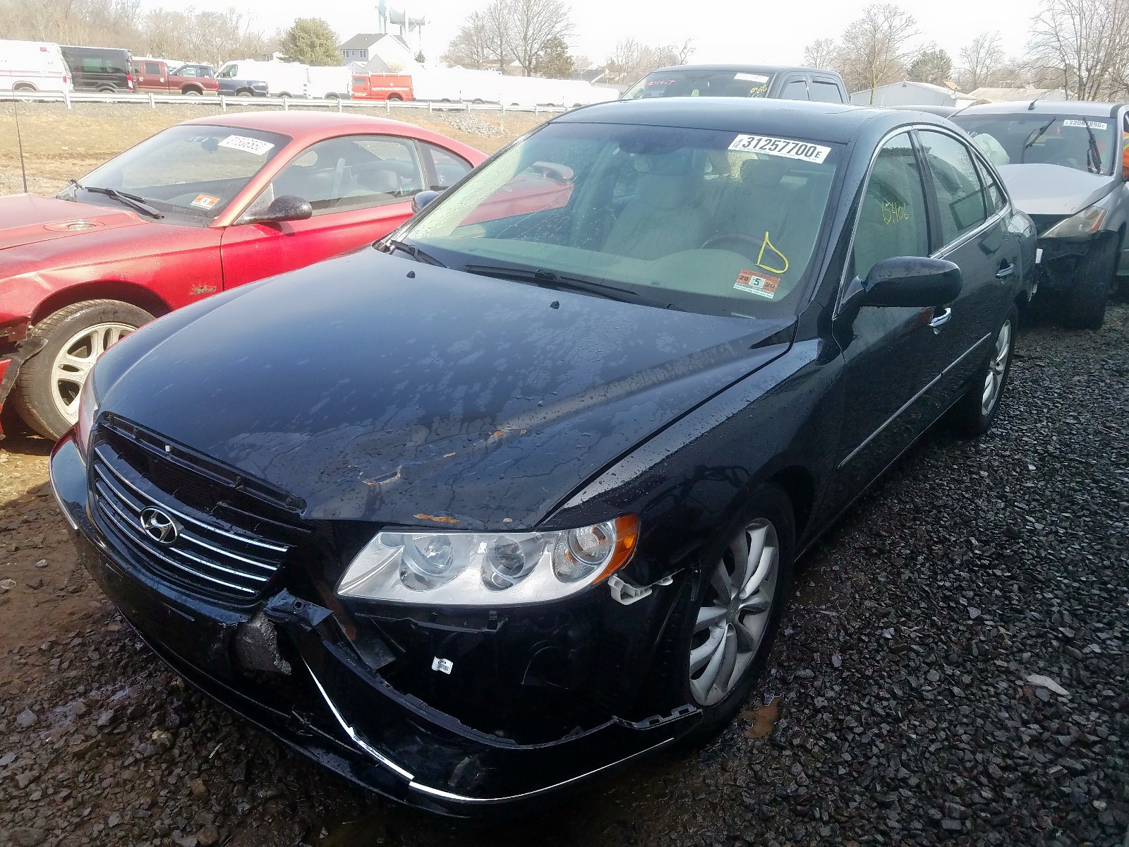 Photo 2 from auction – 2007 HYUNDAI AZERA SE with VIN KMHFC46F57A188812