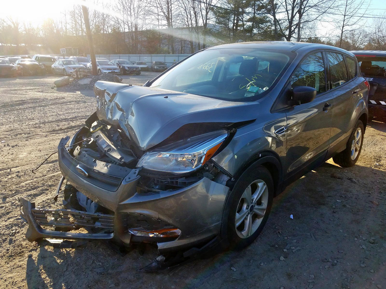 Photo 2 from auction – 2014 FORD ESCAPE S with VIN 1FMCU0F77EUE07413