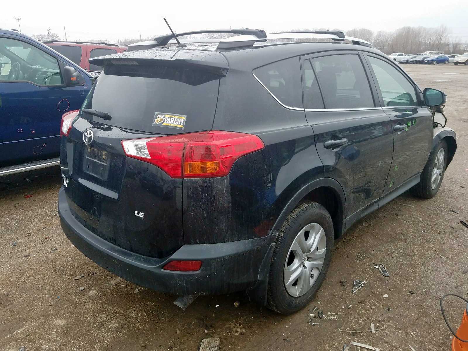 Photo 4 from auction – 2014 TOYOTA RAV4 LE with VIN 2T3ZFREV6EW105871