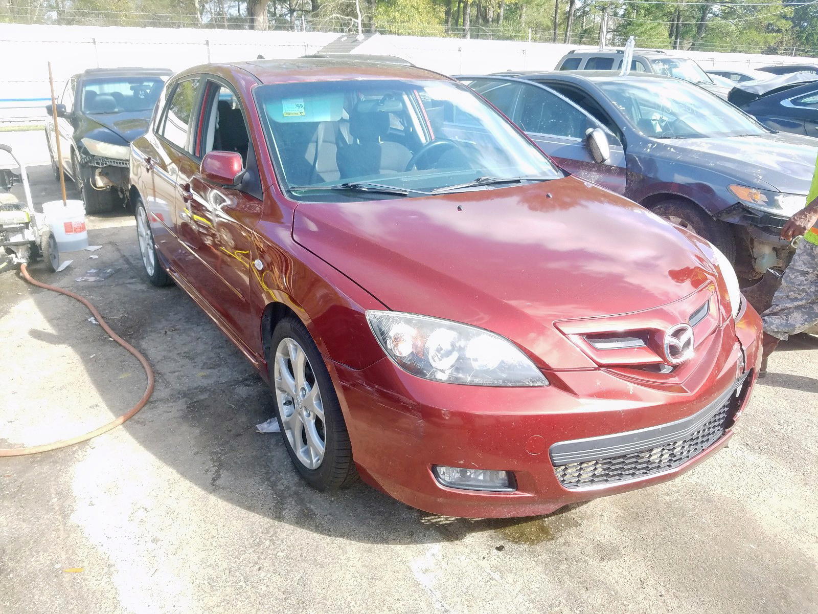 MAZDA 3 S 2009 with VIN JM1BK343191225902 - Photo from auction