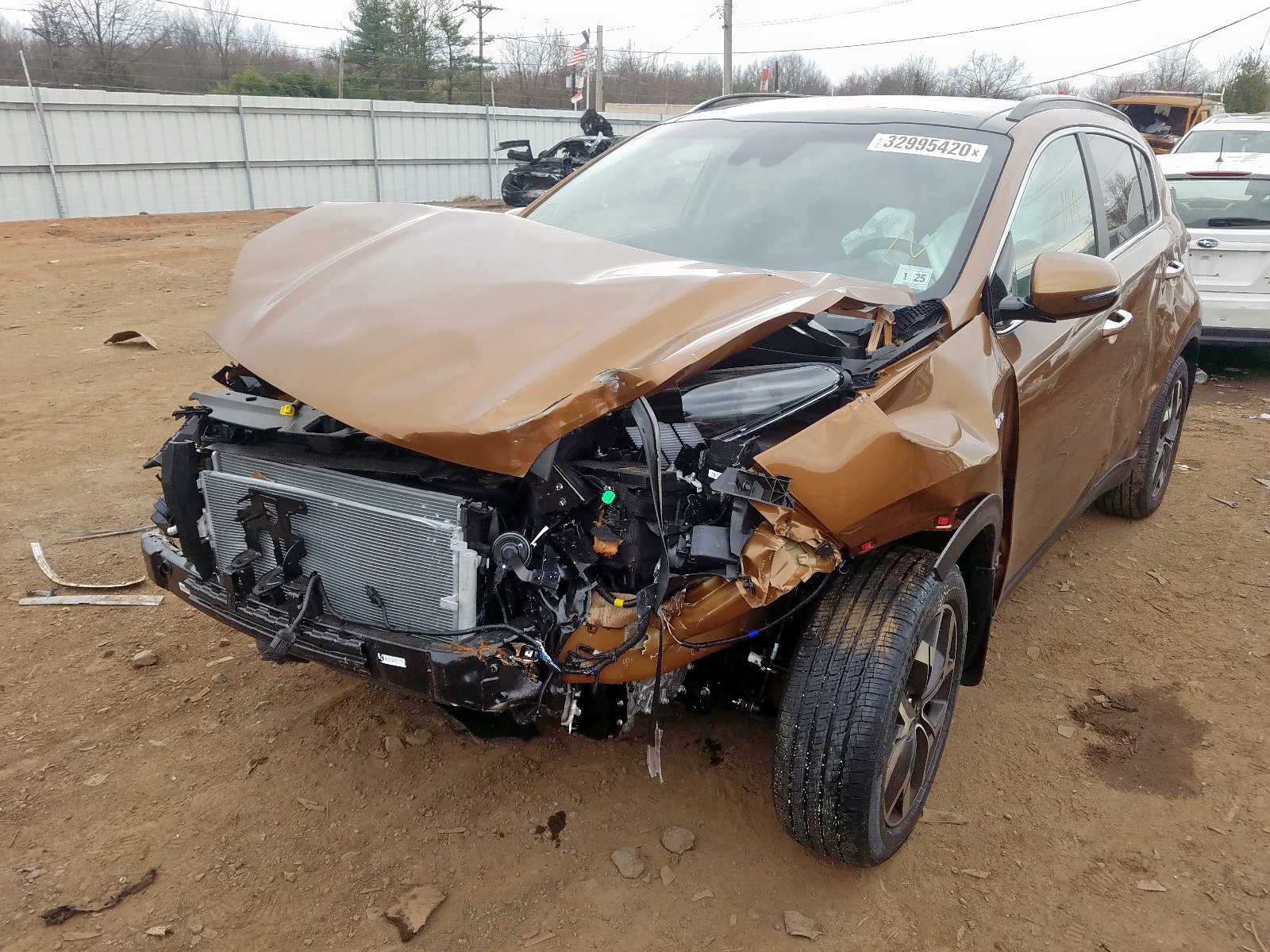 Photo 2 from auction – 2020 KIA SPORTAGE E with VIN KNDPNCAC1L7781309