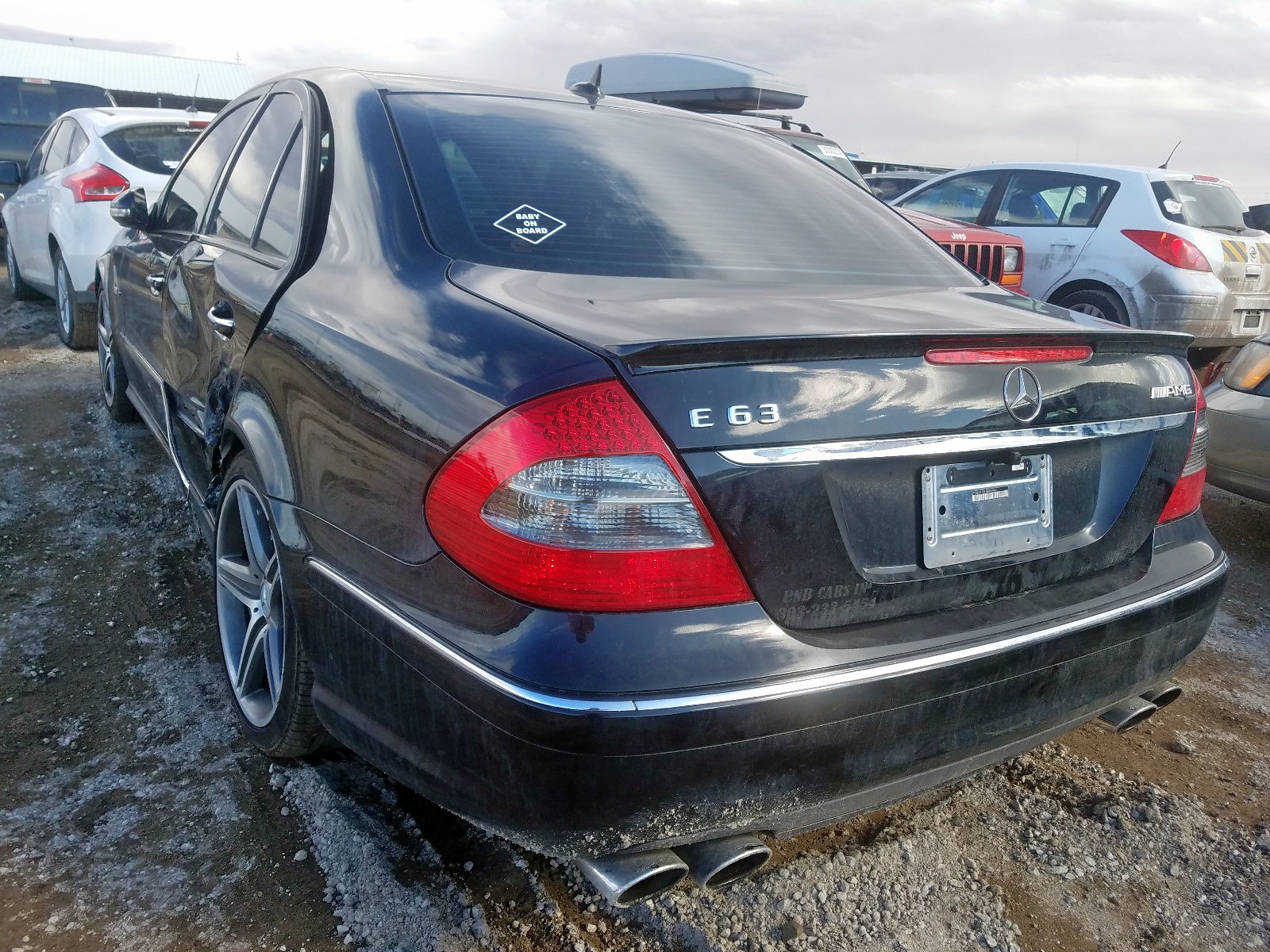 Photo 3 from auction – 2007 MERCEDES-BENZ E 63 AMG with VIN WDBUF77X47B042969