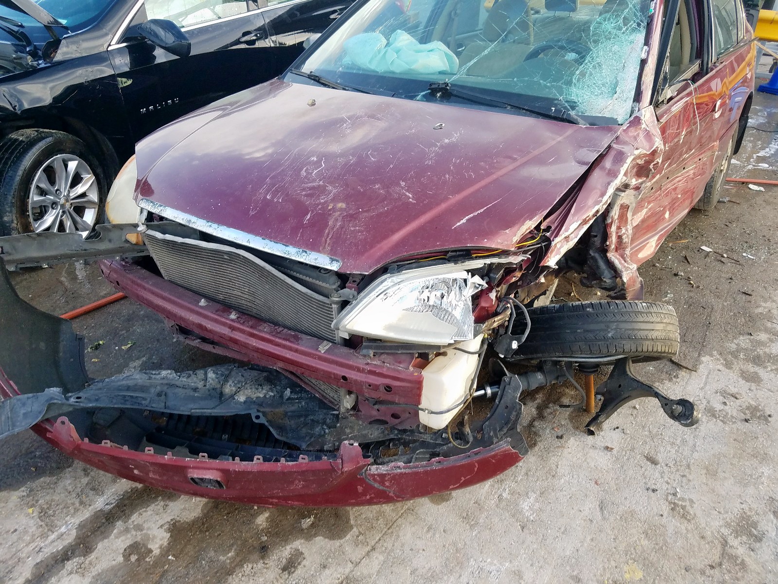 Photo 10 from auction – 2003 HONDA CIVIC LX with VIN 2HGES15533H622393