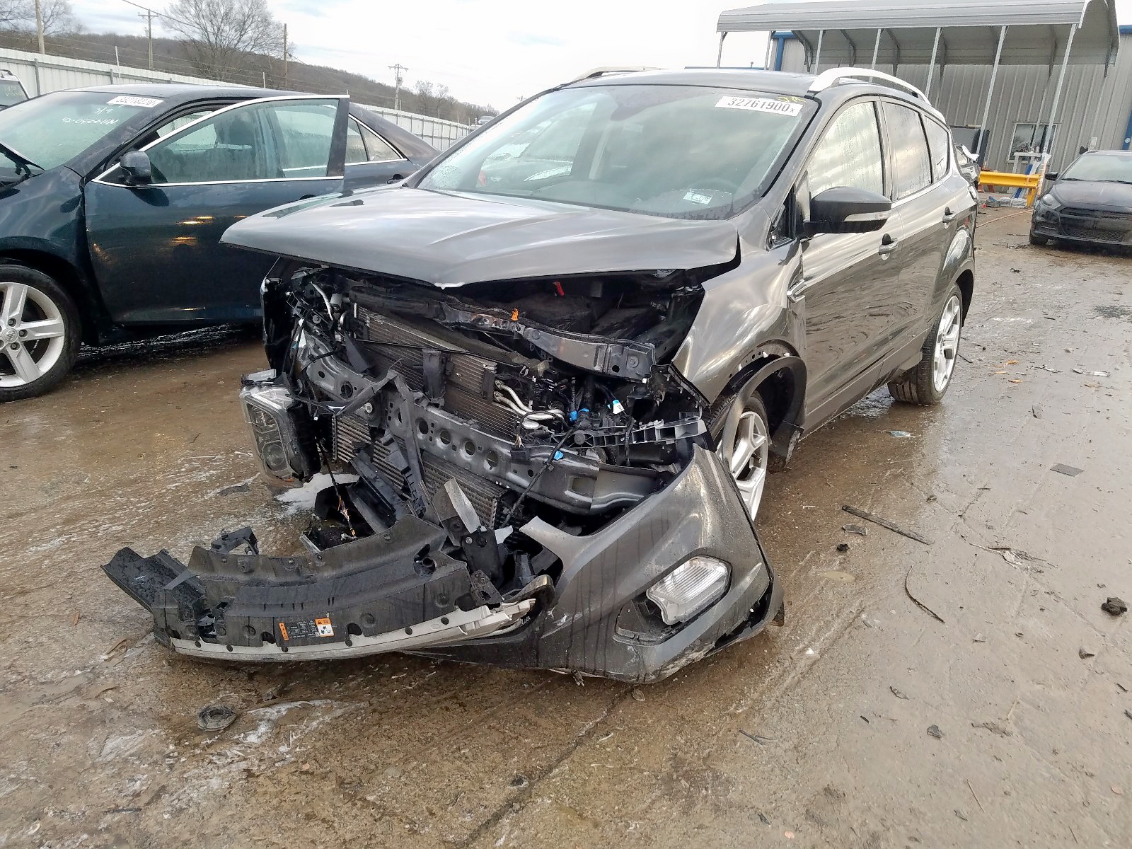 Photo 2 from auction – 2018 FORD ESCAPE TIT with VIN 1FMCU0J92JUA47986